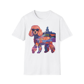 “Pawliament Heritage” Royal Mosaic Tee – Unisex Softstyle Vintage Vibes