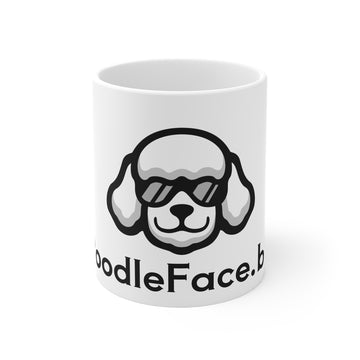 Poodle Mug – Cute Dog Coffee Cup (325ml) | Funny Poodle Gift for Dog Lovers, Kids & Pet Parents | Poodleface Original