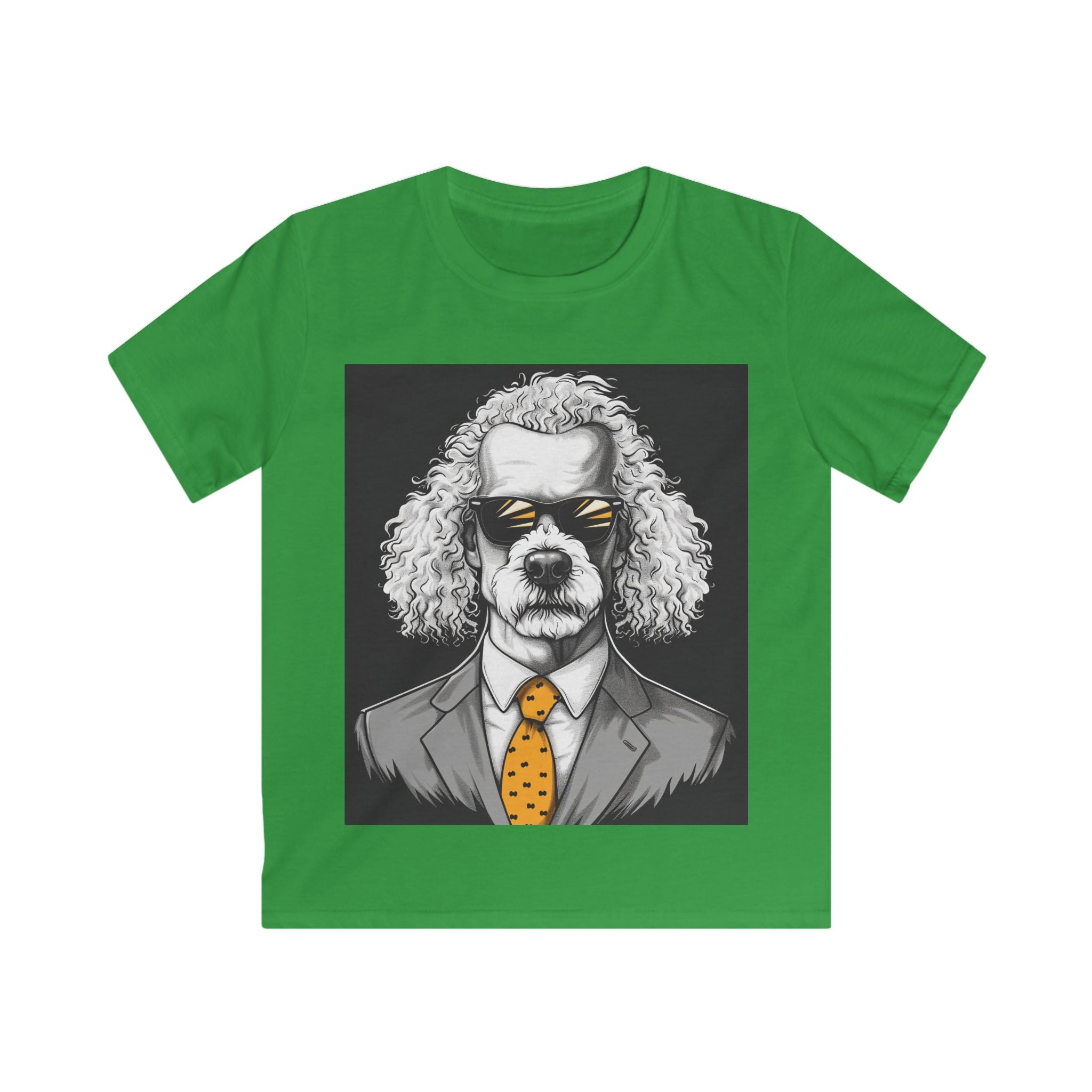 “Professor Barkstein” – Kids’ Genius Poodle Tee