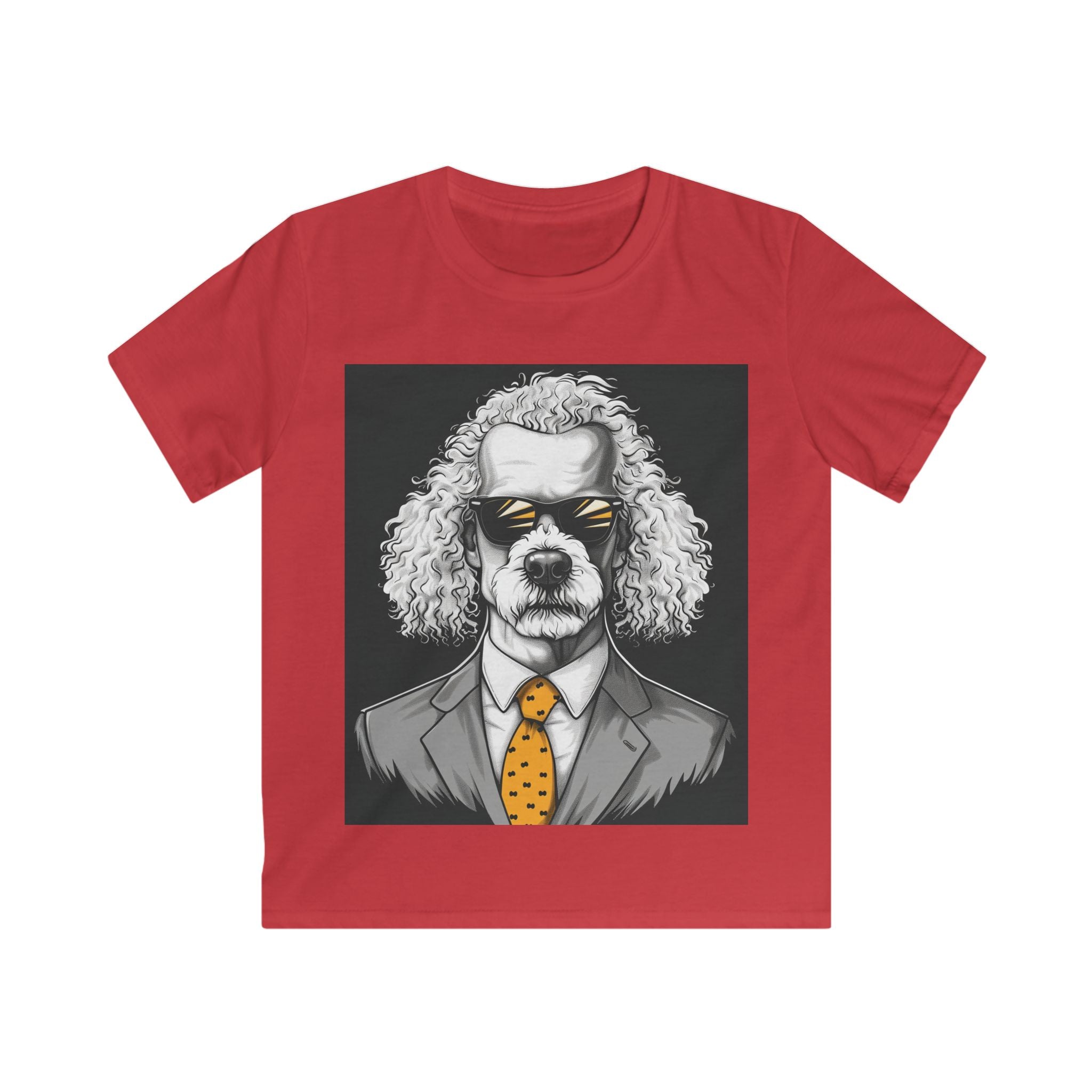 “Professor Barkstein” – Kids’ Genius Poodle Tee