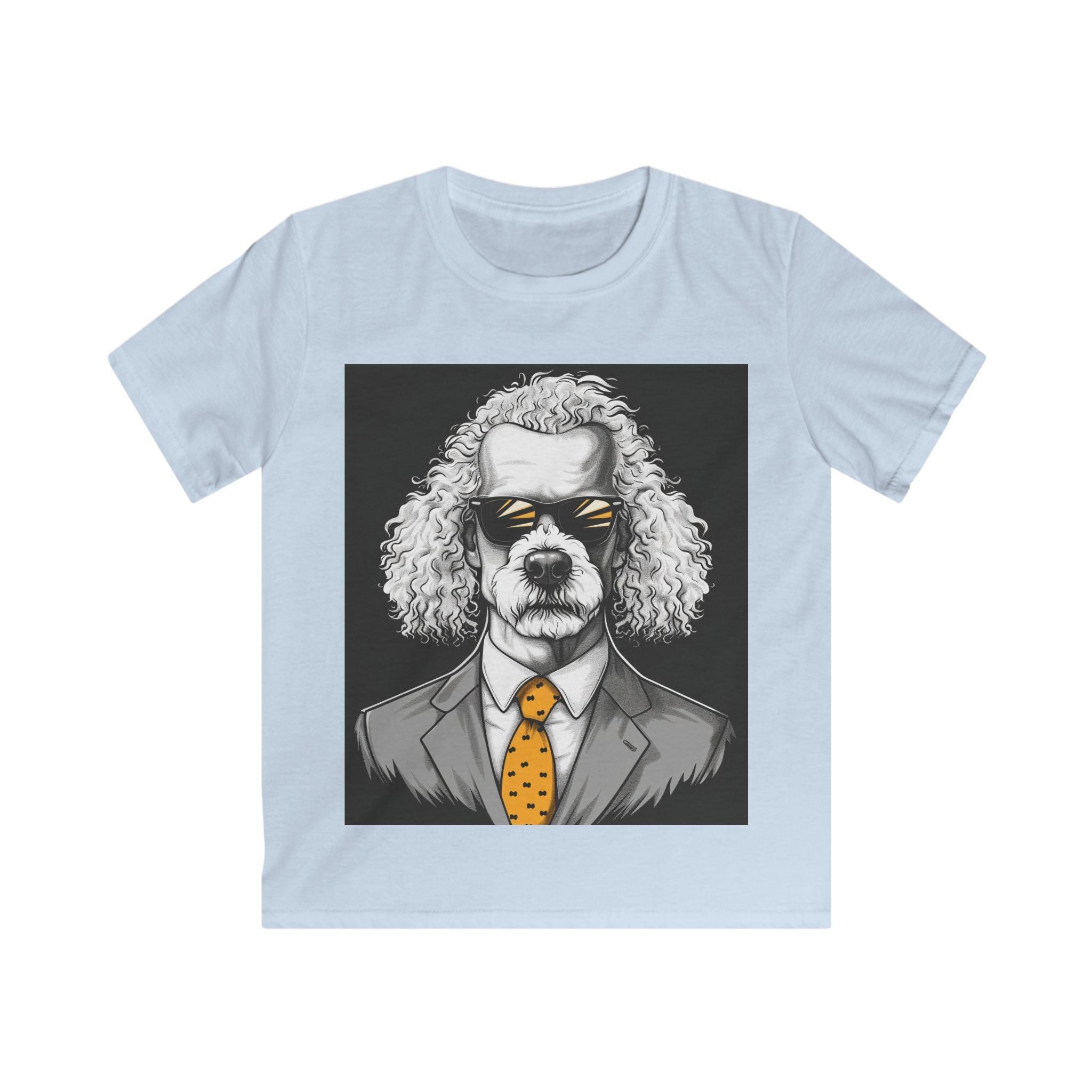 “Professor Barkstein” – Kids’ Genius Poodle Tee