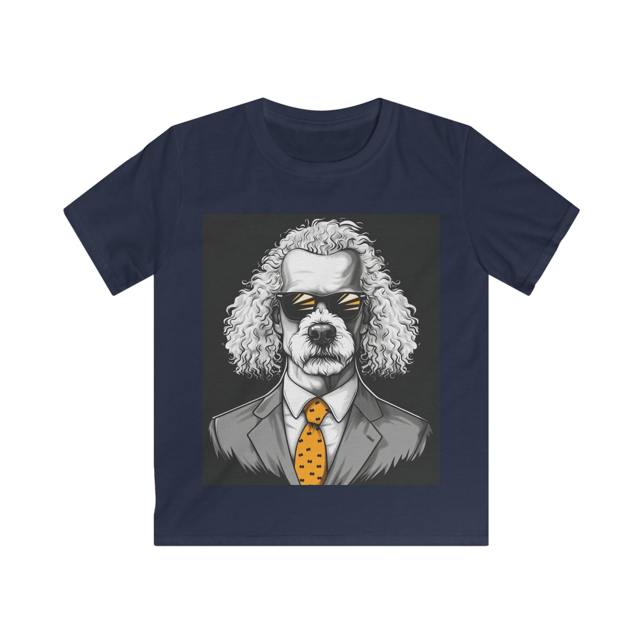 “Professor Barkstein” – Kids’ Genius Poodle Tee