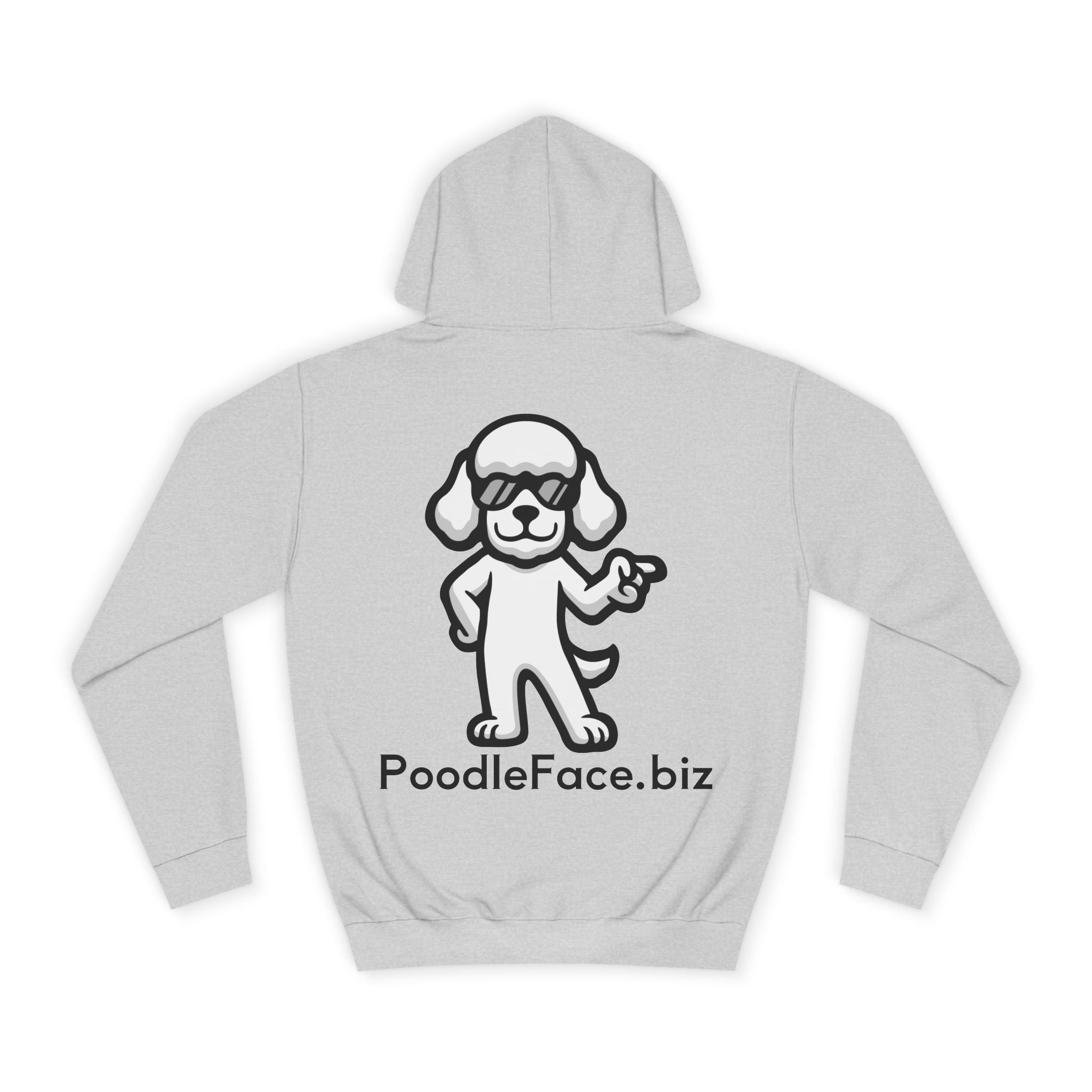 Chill Poodle Hoodie – Unisex College Hoodie | Cozy Dog-Lover Gift | Poodleface Original