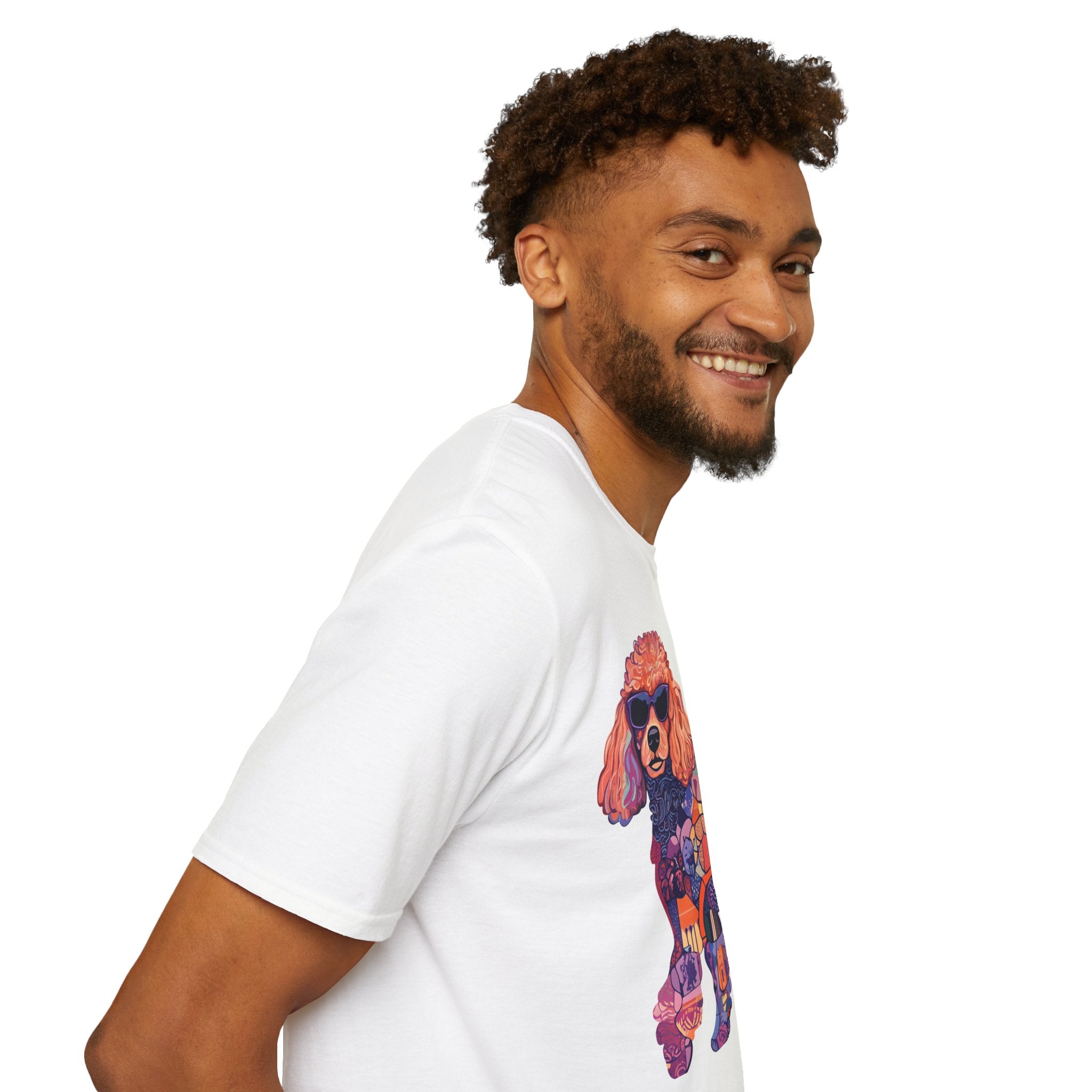 “Pawliament Heritage” Royal Mosaic Tee – Unisex Softstyle Vintage Vibes