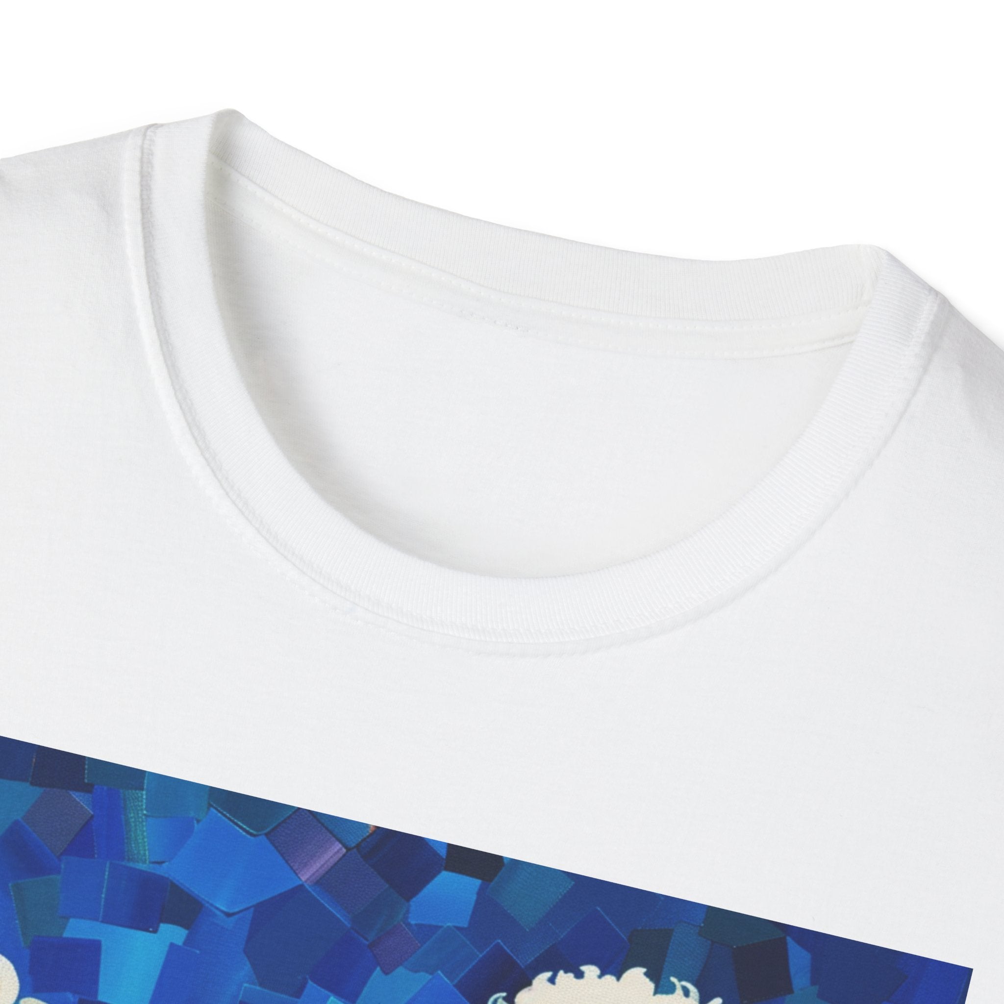 “Gaudí’s Good Boy” Mosaic Joy Tee – Unisex Softstyle Brights