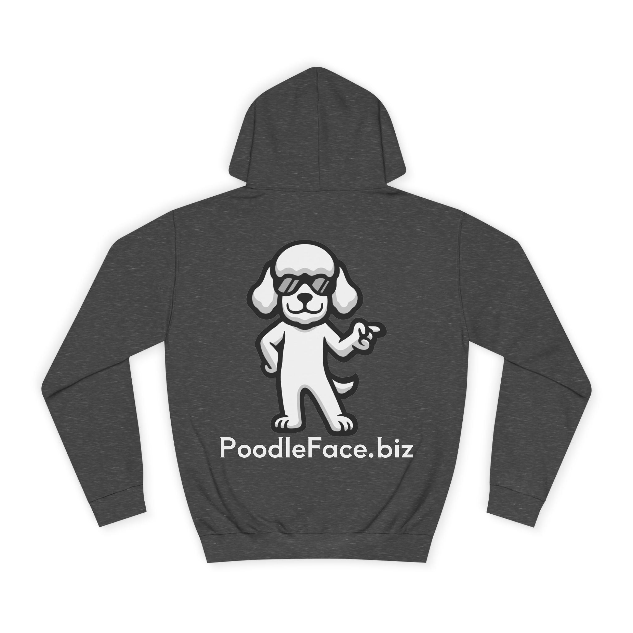 Chill Poodle Hoodie – Unisex College Hoodie | Cozy Dog-Lover Gift | Poodleface Original