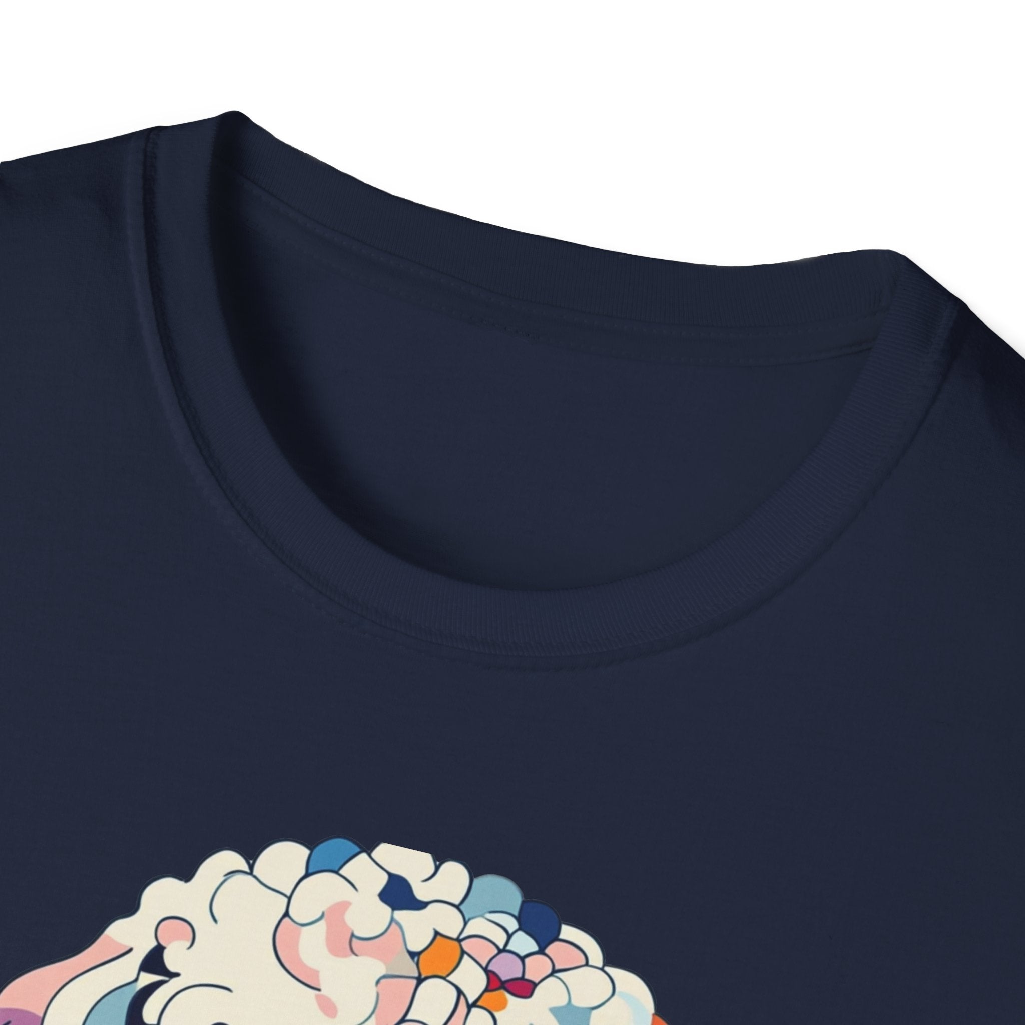 Colorful Dog Art Unisex T-Shirt, Pet Lover Gift, Unique Graphic Tee, Cute Dog Apparel, Fun Casual Wear, Dog Mom Shirt
