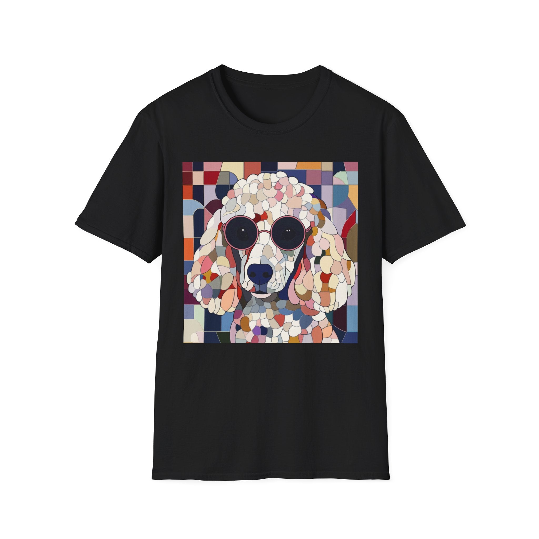 Cool Dog Art T-Shirt | Trendy Pet Lover Tee, Gift for Dog Owners, Summer Fashion, Dog Enthusiast Apparel, Casual Wear