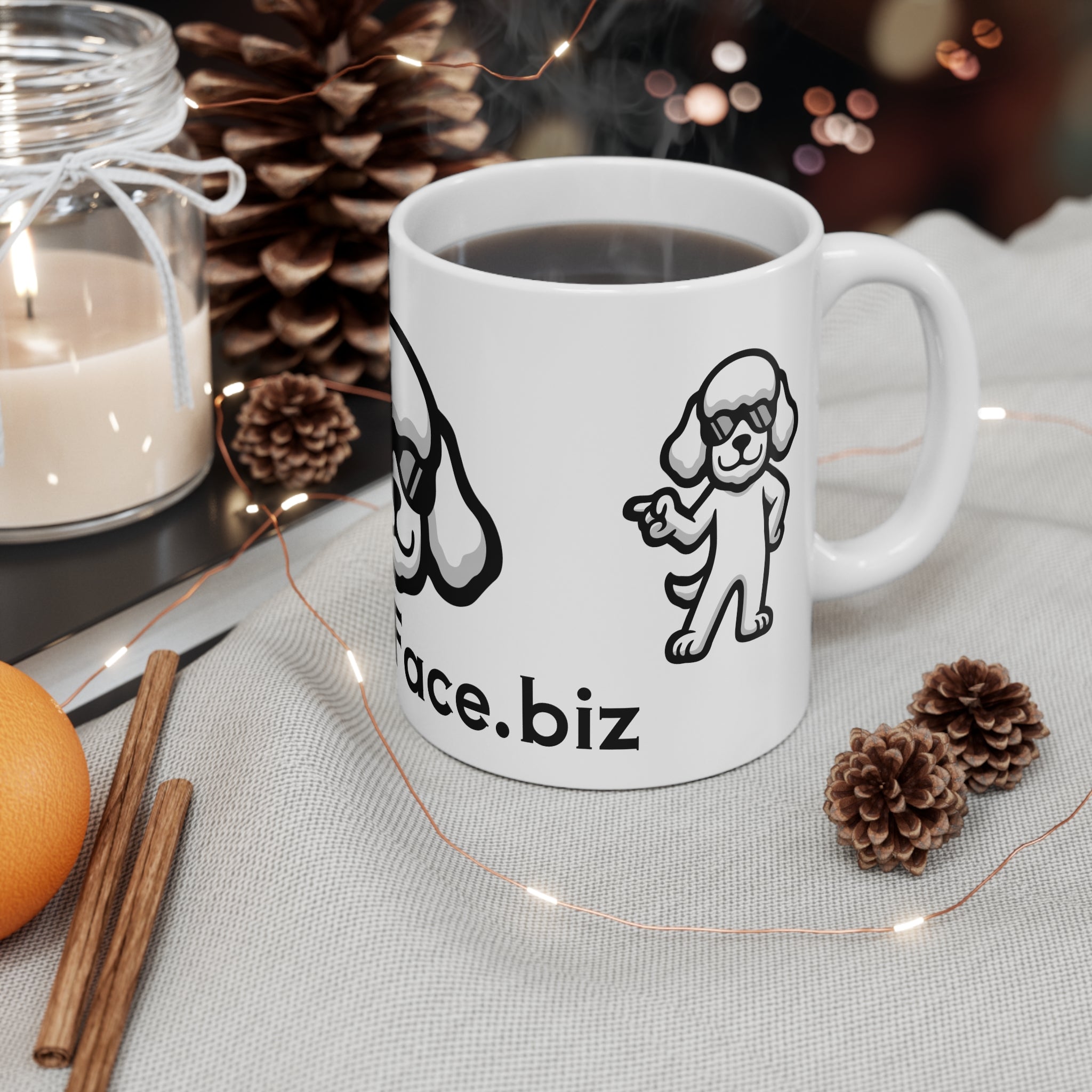 Poodle Mug – Cute Dog Coffee Cup (325ml) | Funny Poodle Gift for Dog Lovers, Kids & Pet Parents | Poodleface Original