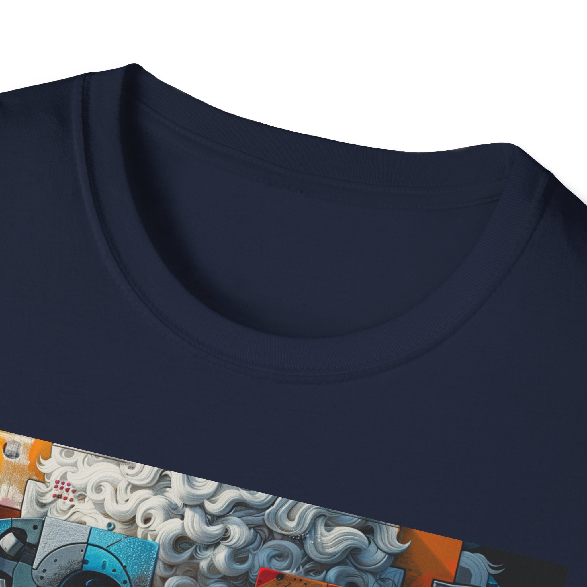 Vibrant Artistic Dog Print T-Shirt | Unisex Softstyle Tee | Pet Lover Gift, Unique Design Shirt, Colorful Fashion, Casual Wear, Animal [...]
