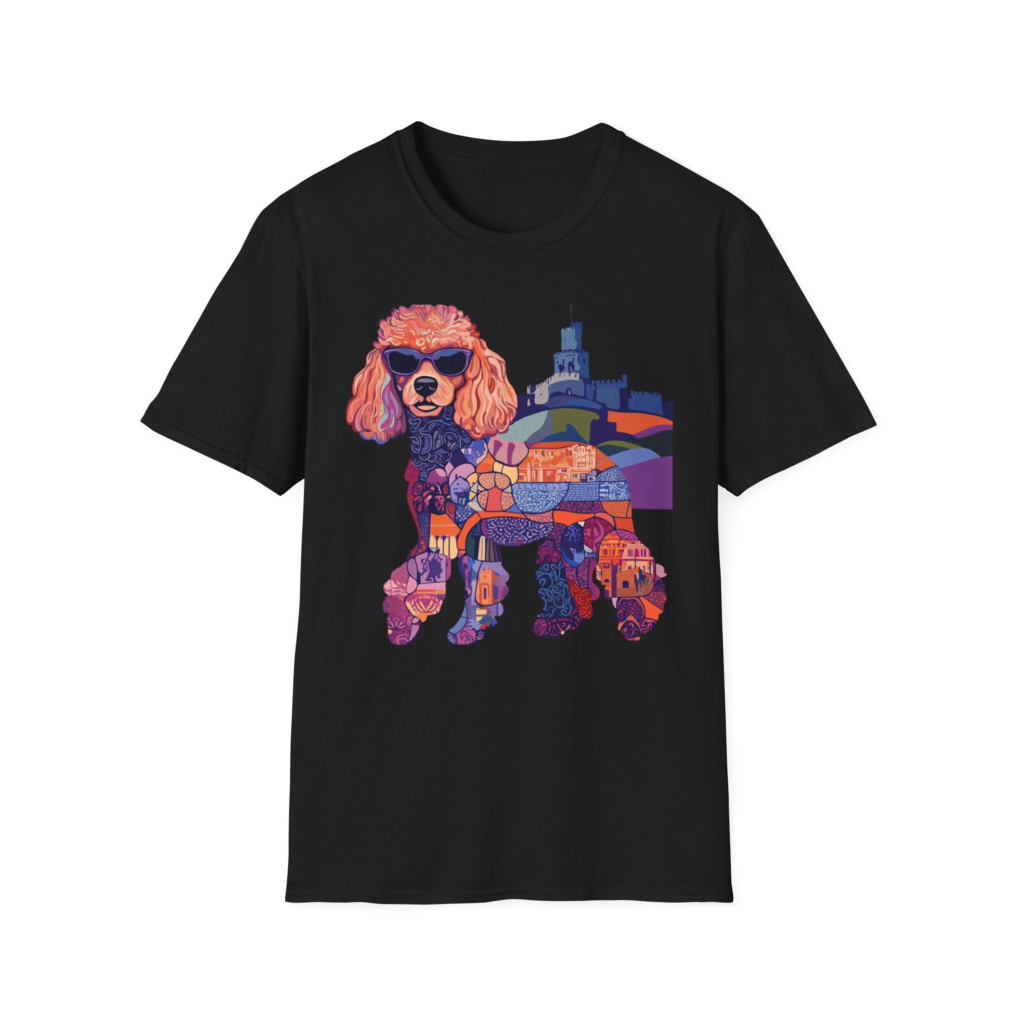 “Pawliament Heritage” Royal Mosaic Tee – Unisex Softstyle Vintage Vibes