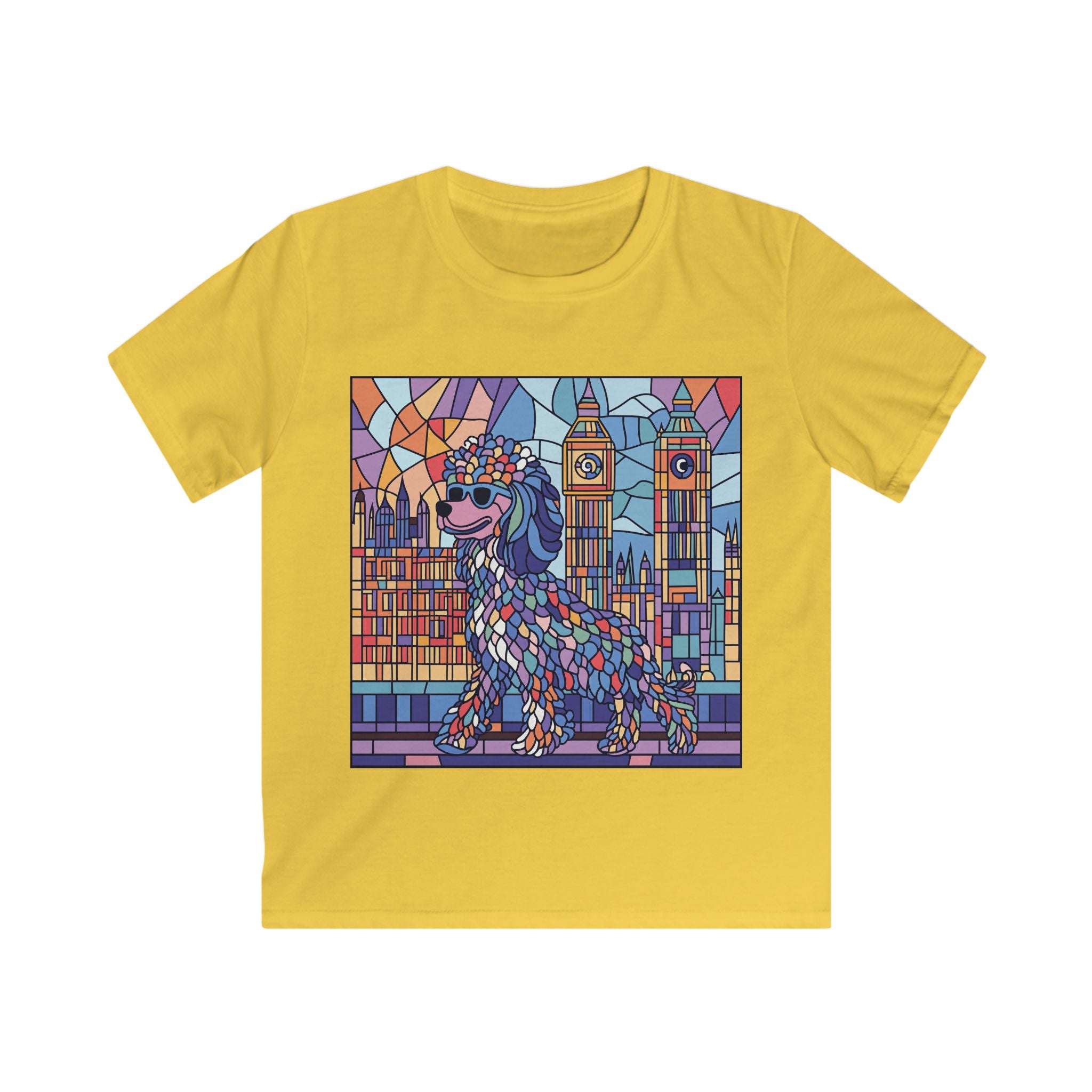 “Poodle Royale” – Kids’ London Style Poodle Tee