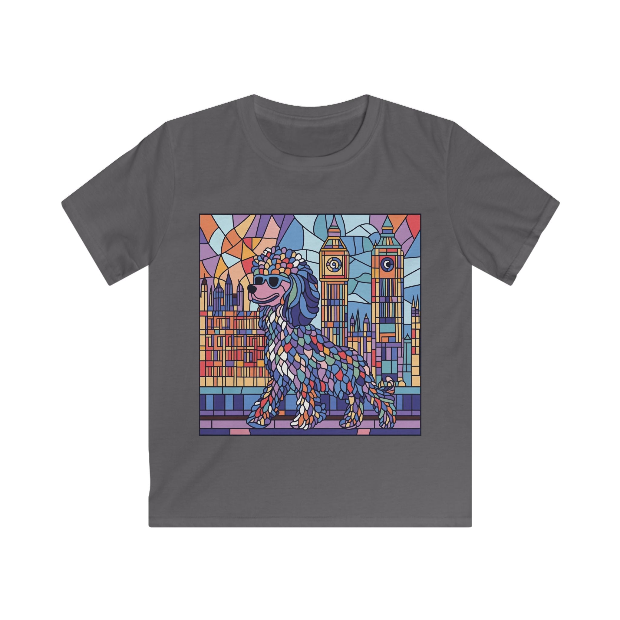 “Poodle Royale” – Kids’ London Style Poodle Tee