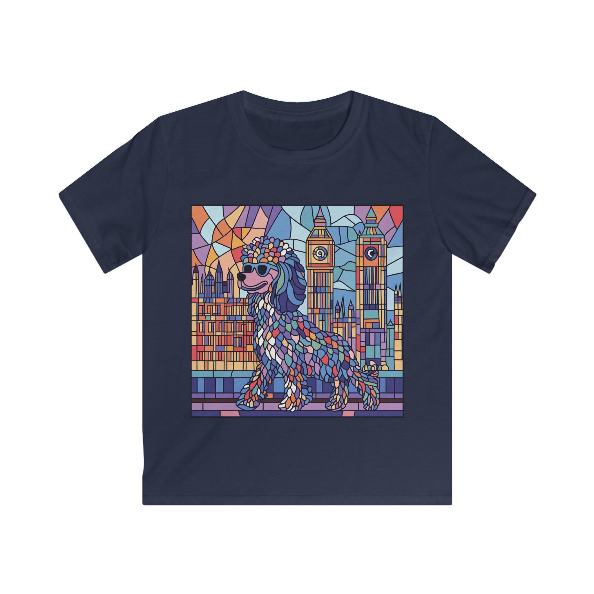 “Poodle Royale” – Kids’ London Style Poodle Tee