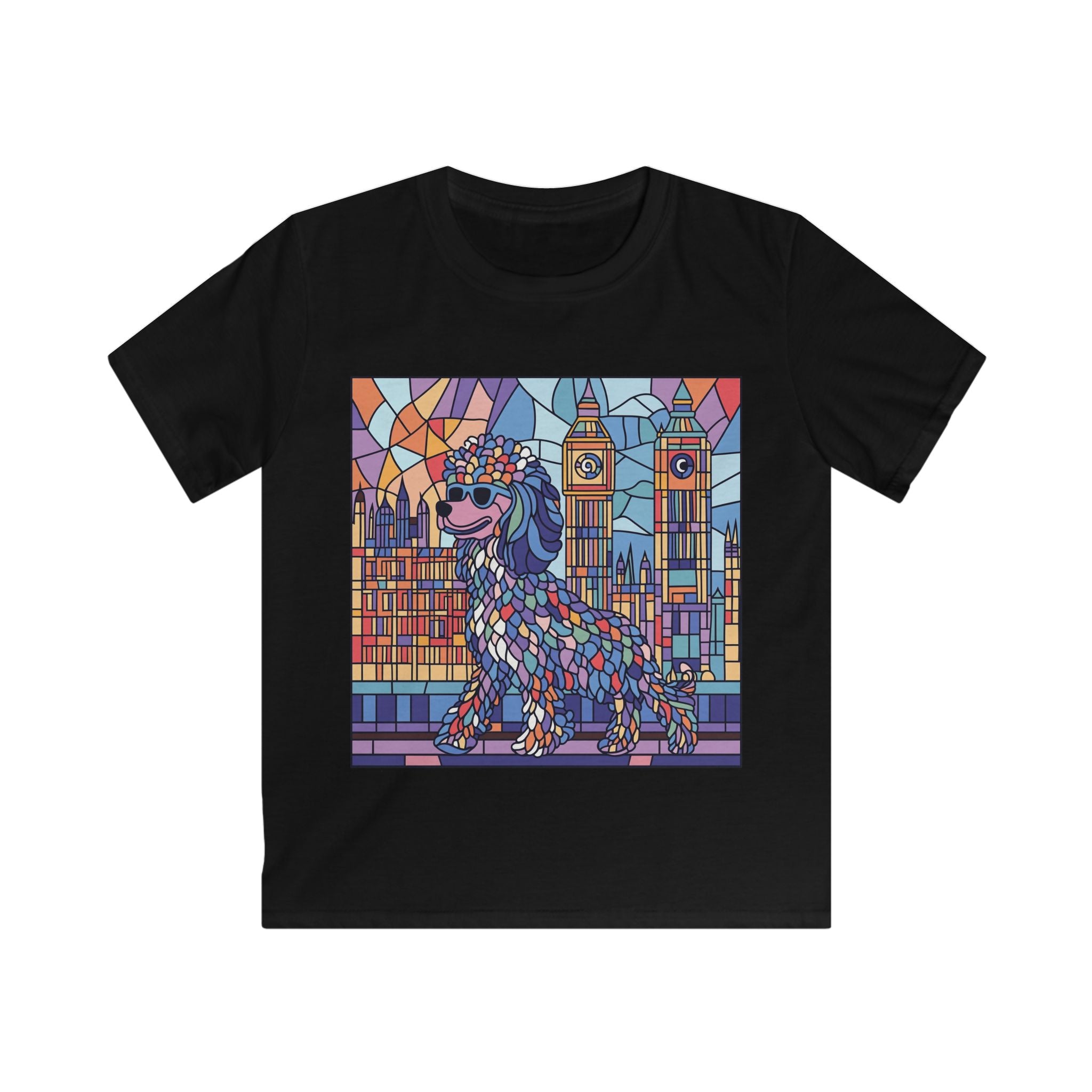 “Poodle Royale” – Kids’ London Style Poodle Tee