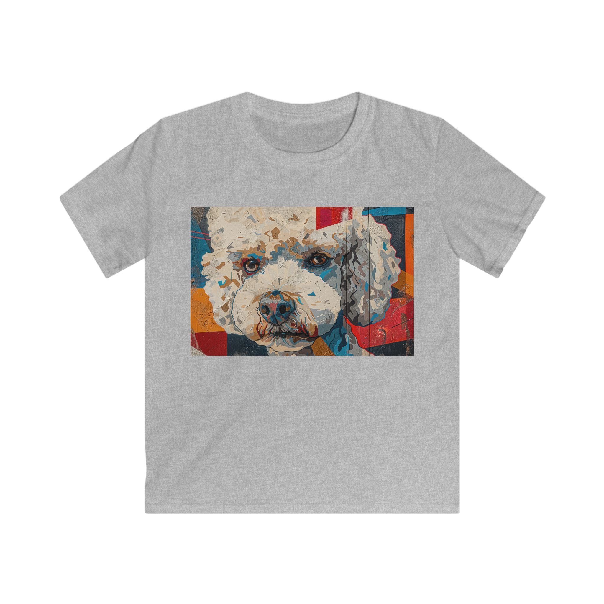 “Barkside Murals” – Kids’ Street Art Poodle Tee