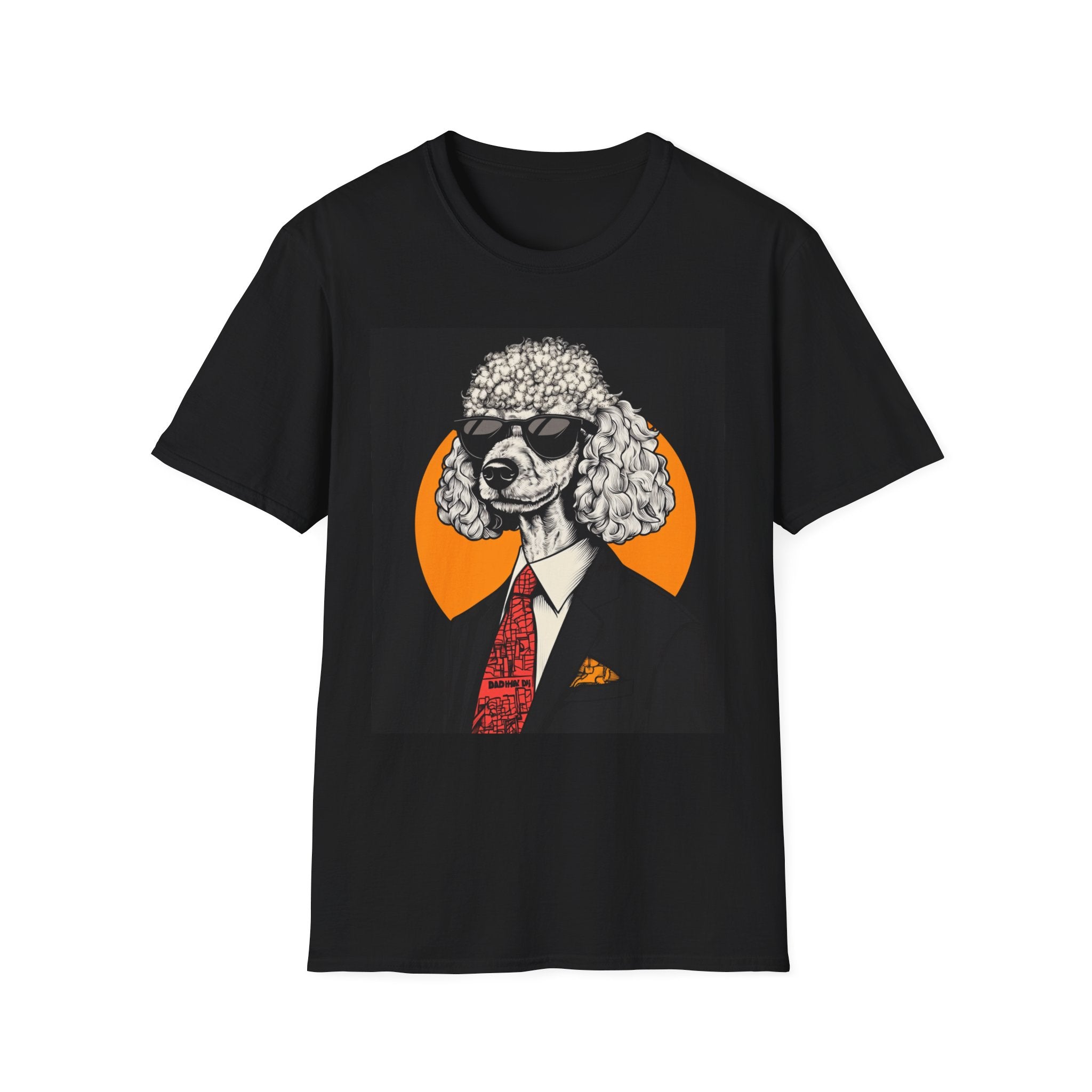 Stylish Poodle Graphic Tee, Cool Dog Lover Shirt, Funny Pet Apparel, Unisex Casual Top, Birthday Gift for Dog Owners