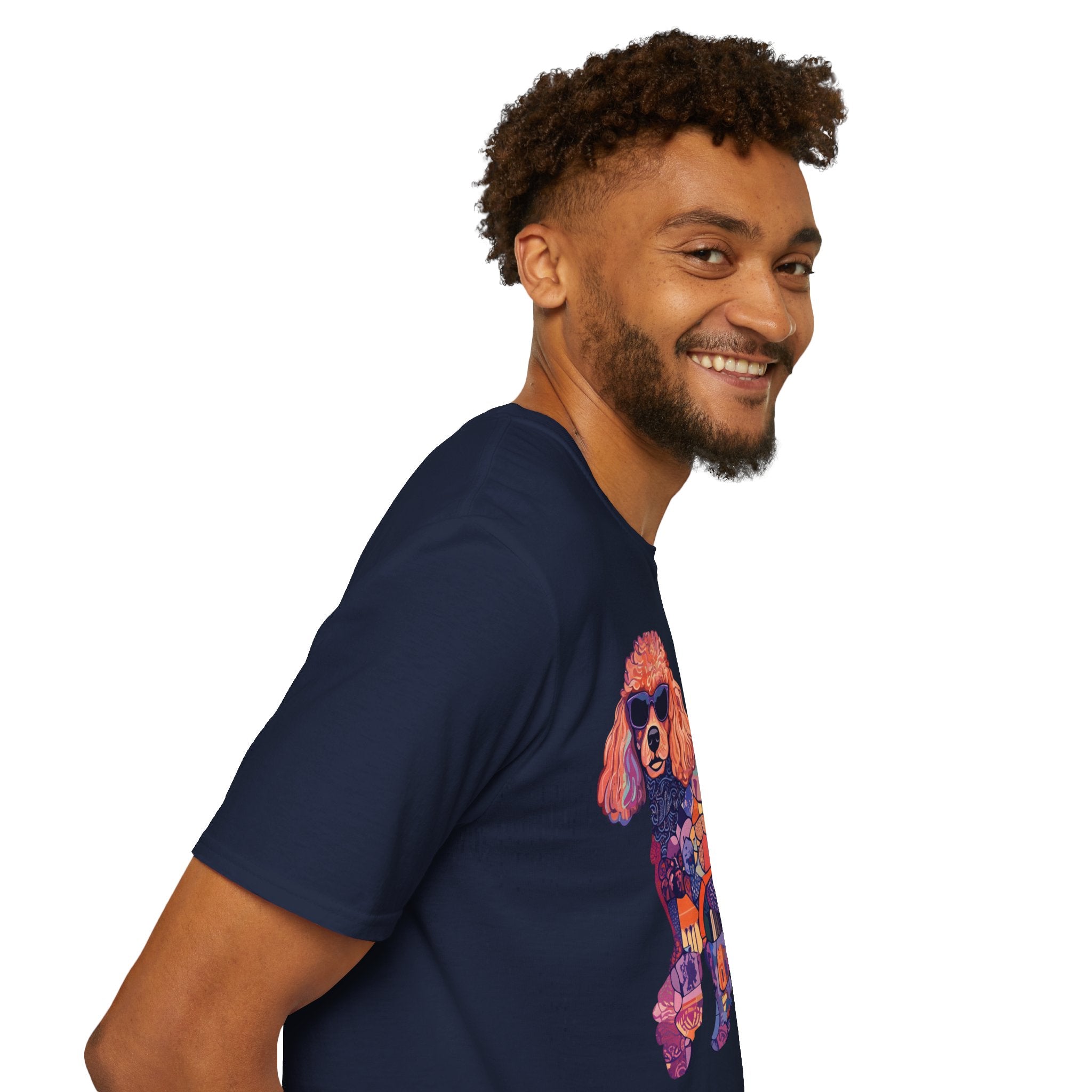“Pawliament Heritage” Royal Mosaic Tee – Unisex Softstyle Vintage Vibes