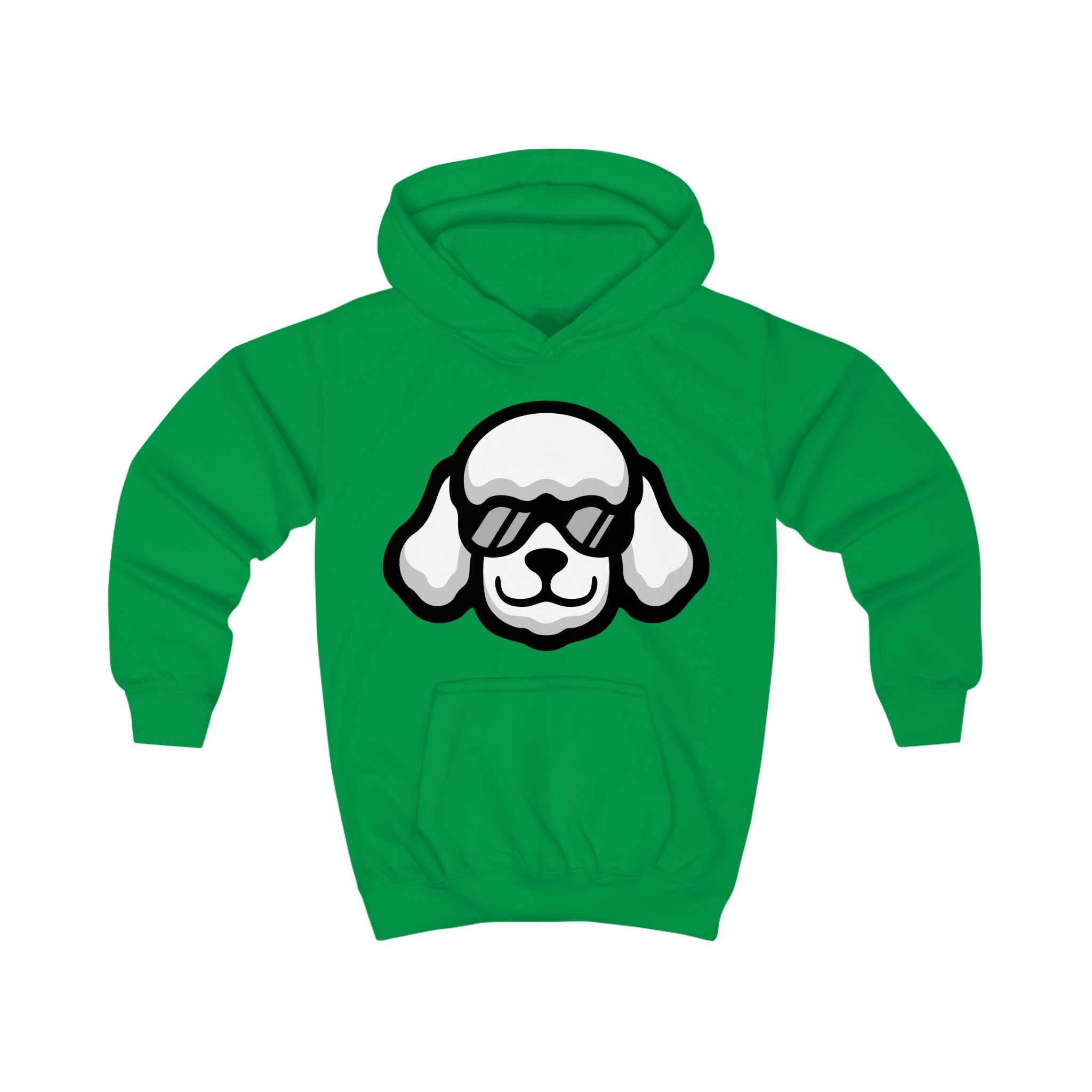 Cool Poodle Kids Hoodie – Cartoon Dog Sweatshirt | Soft, Fun Gift for Dog-Loving Kids | Poodleface Original