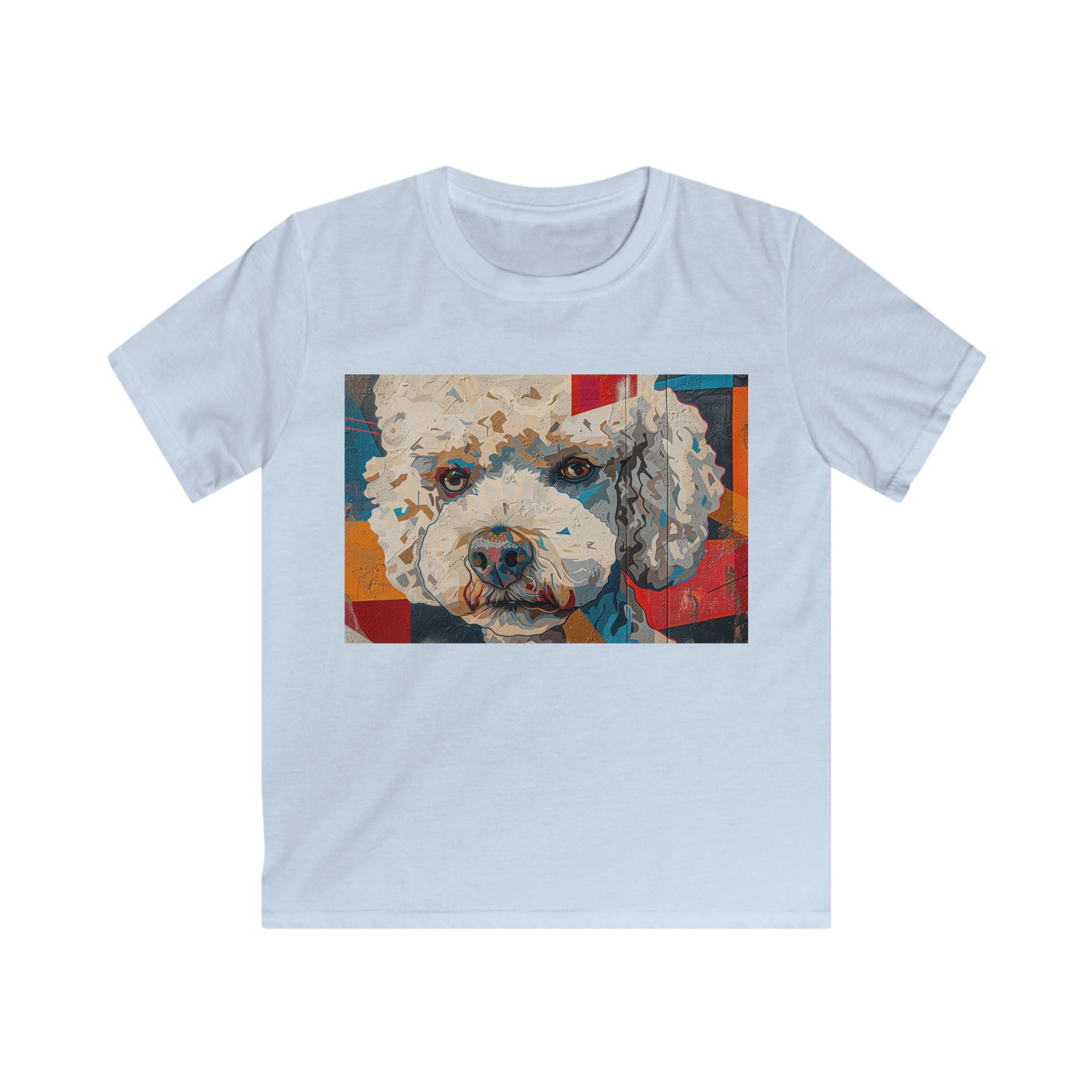“Barkside Murals” – Kids’ Street Art Poodle Tee