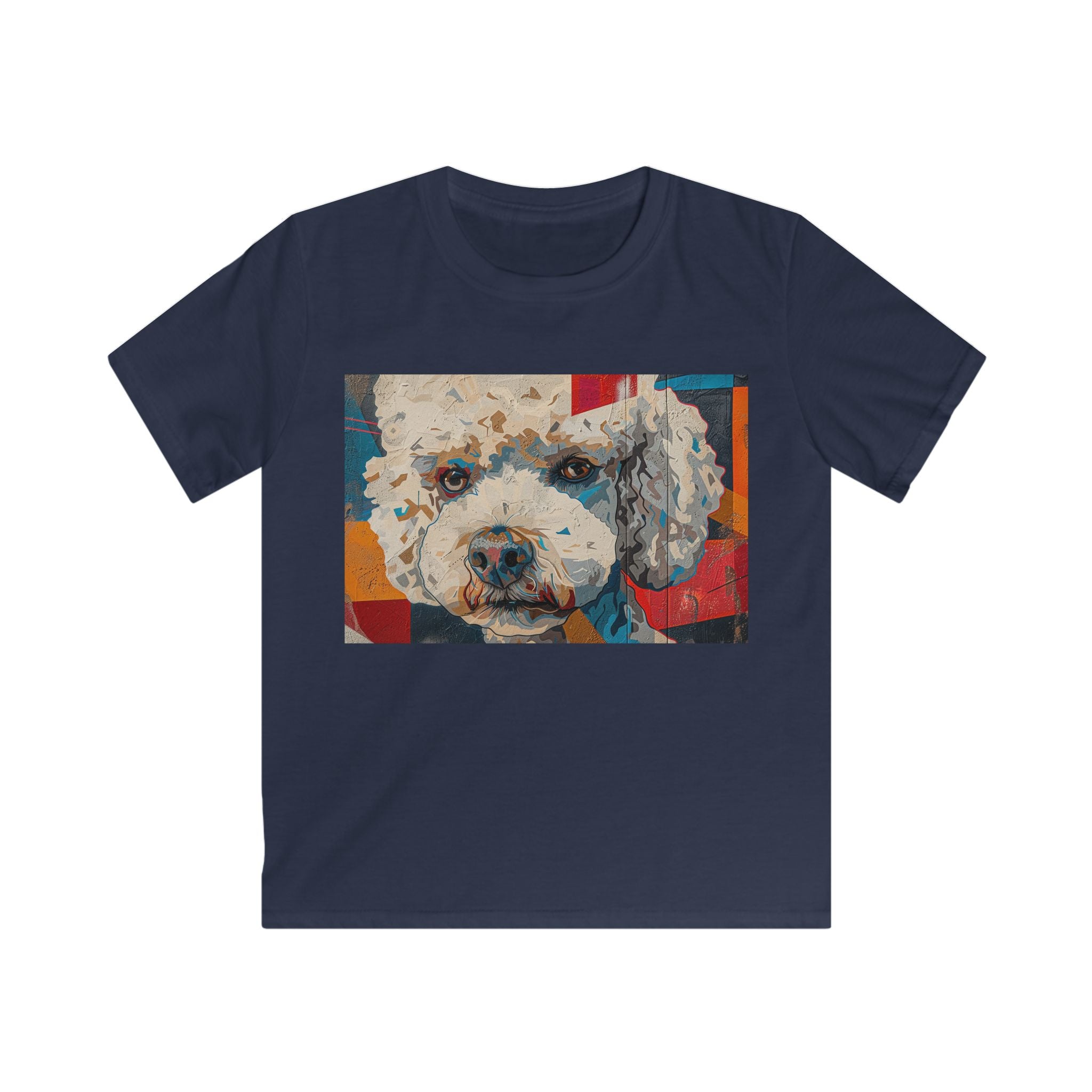 “Barkside Murals” – Kids’ Street Art Poodle Tee