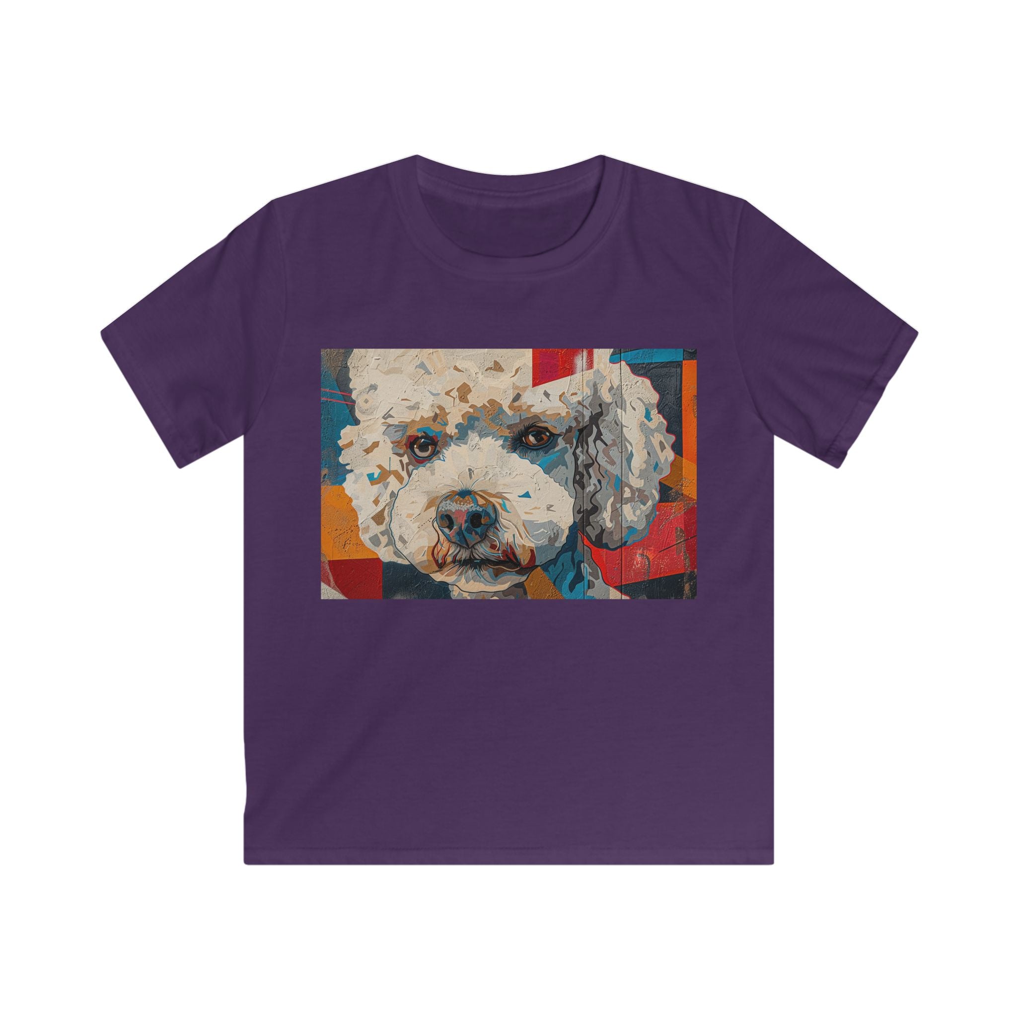 “Barkside Murals” – Kids’ Street Art Poodle Tee