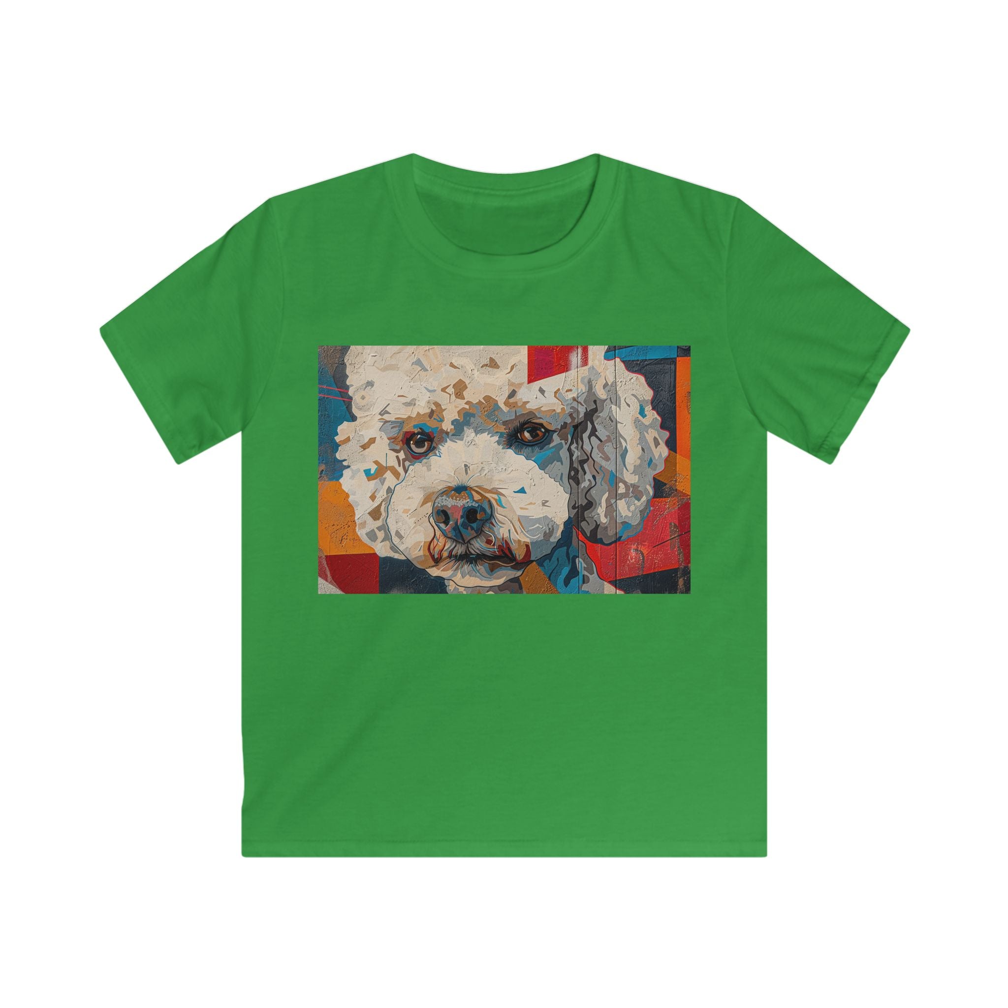 “Barkside Murals” – Kids’ Street Art Poodle Tee