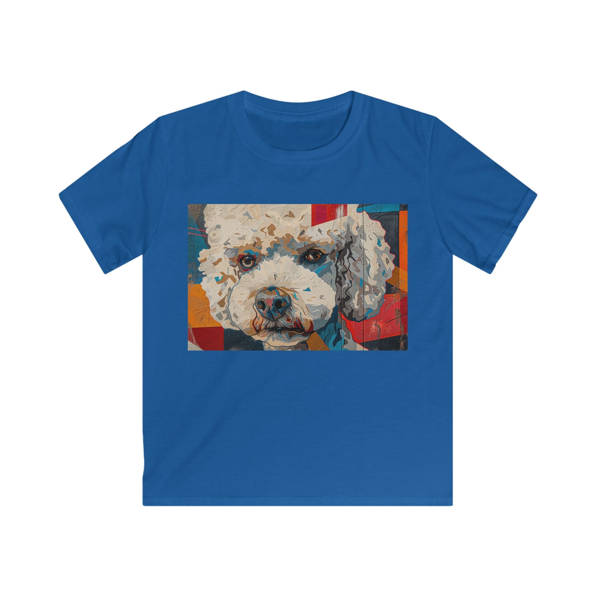 “Barkside Murals” – Kids’ Street Art Poodle Tee