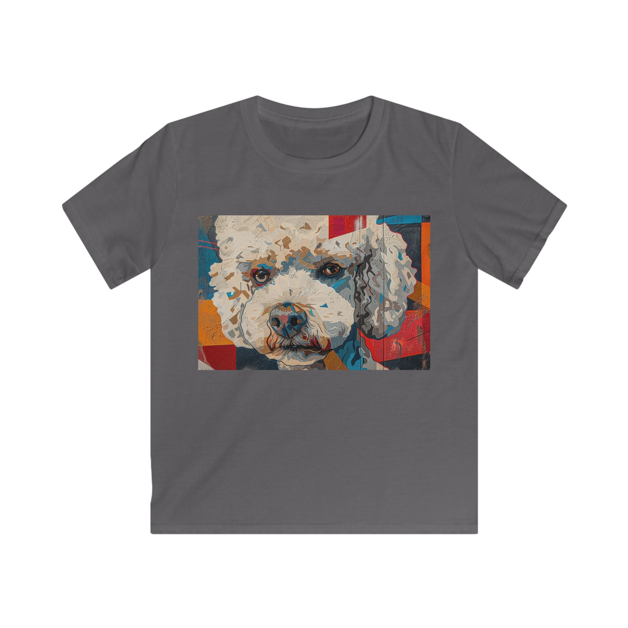 “Barkside Murals” – Kids’ Street Art Poodle Tee