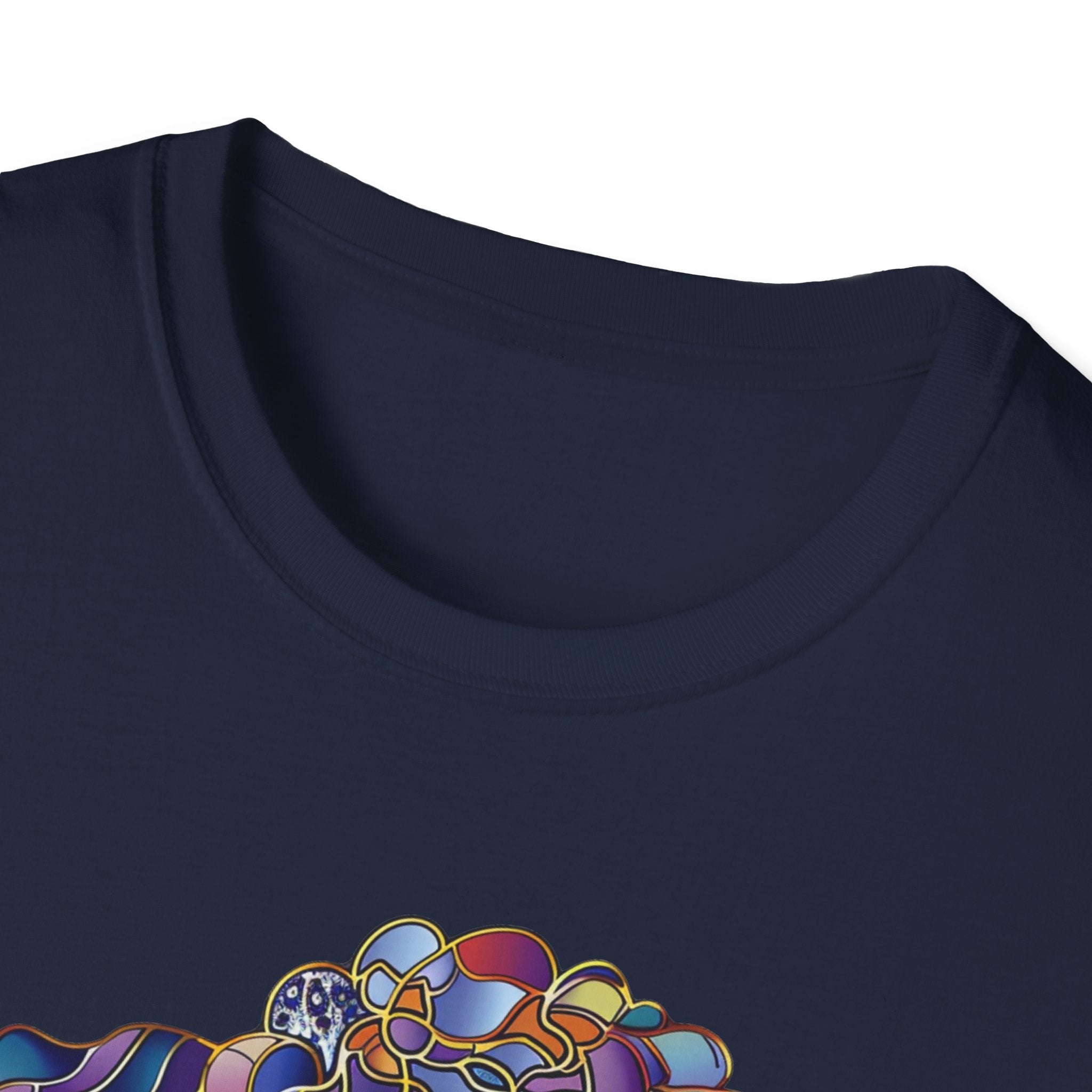 Colorful Dog Art T-Shirt, Cute Pet Lover Gift, Dog Mom Shirt, Fun Summer Tee, Unique Animal Lover Apparel