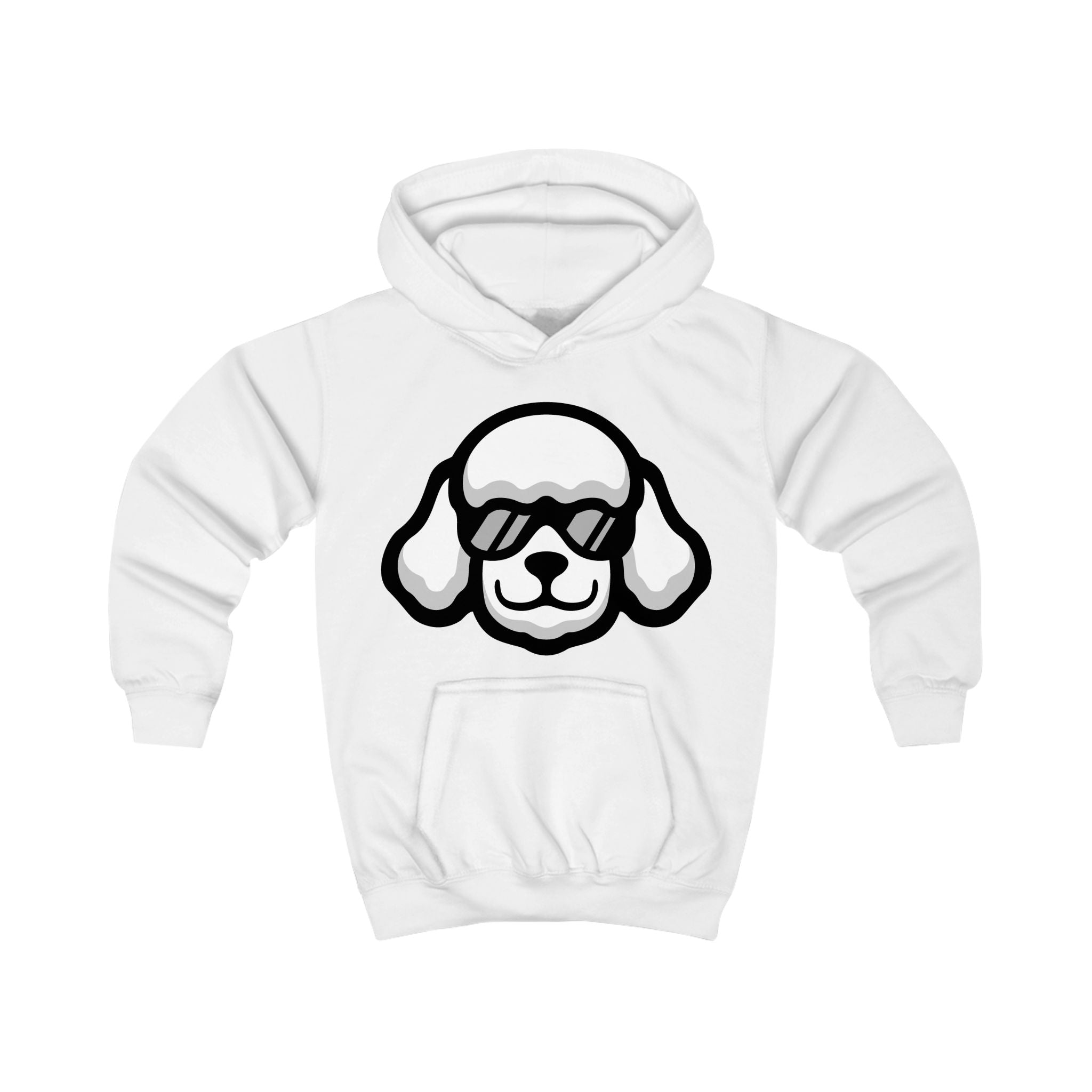 Cool Poodle Kids Hoodie – Cartoon Dog Sweatshirt | Soft, Fun Gift for Dog-Loving Kids | Poodleface Original