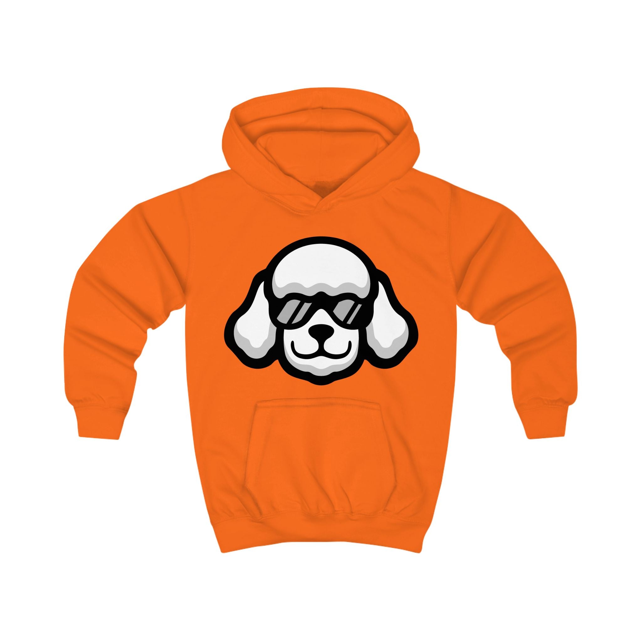 Cool Poodle Kids Hoodie – Cartoon Dog Sweatshirt | Soft, Fun Gift for Dog-Loving Kids | Poodleface Original