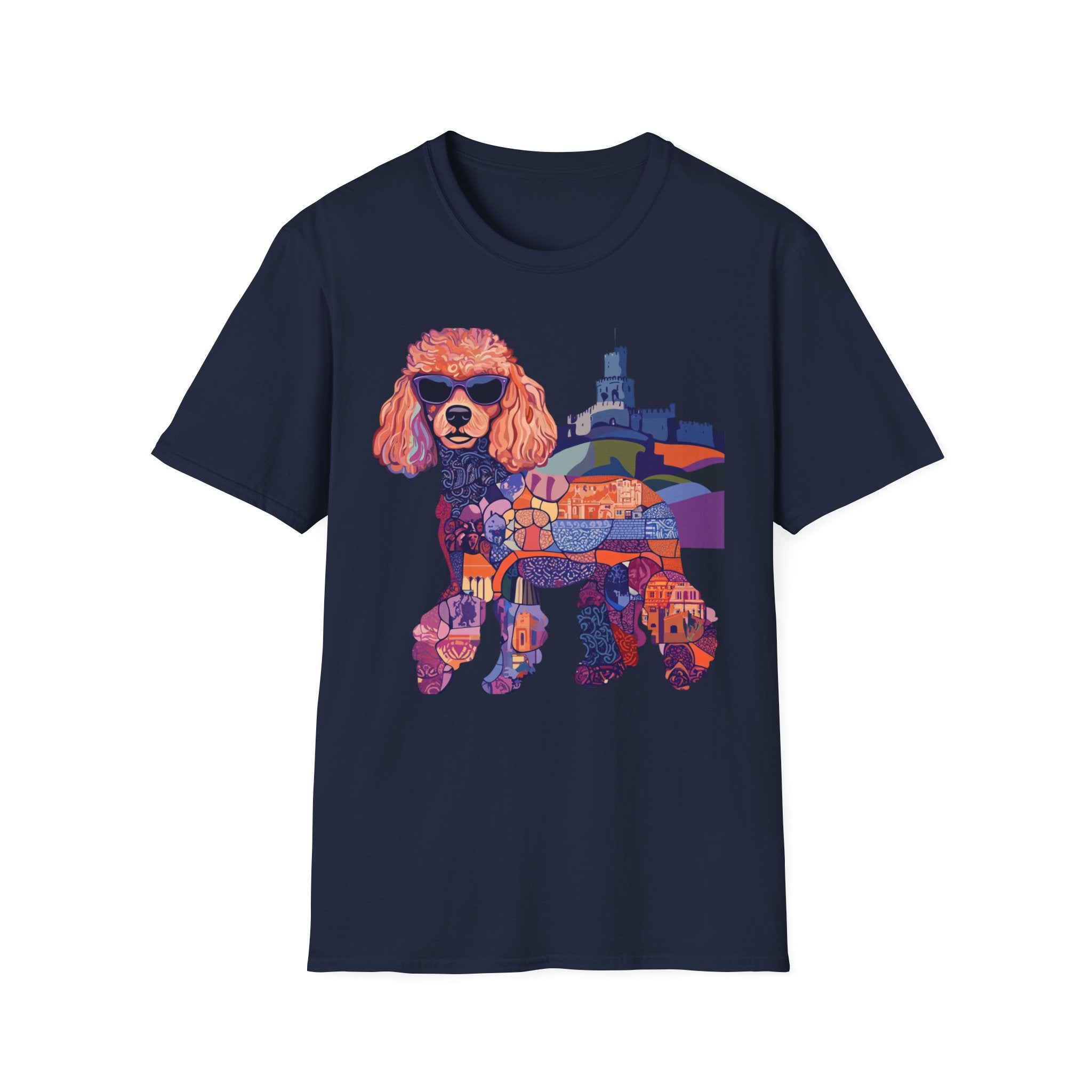 “Pawliament Heritage” Royal Mosaic Tee – Unisex Softstyle Vintage Vibes