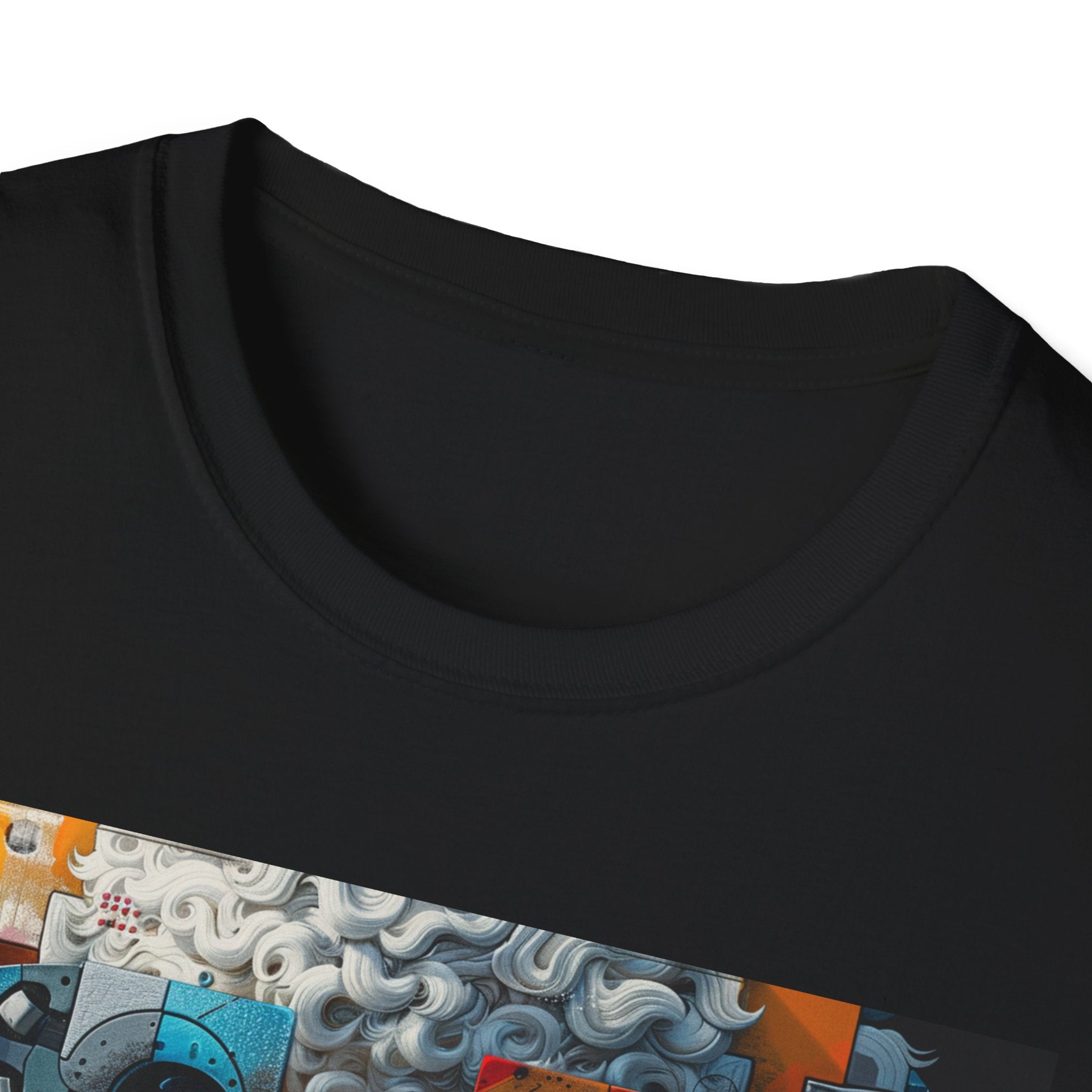Vibrant Artistic Dog Print T-Shirt | Unisex Softstyle Tee | Pet Lover Gift, Unique Design Shirt, Colorful Fashion, Casual Wear, Animal [...]