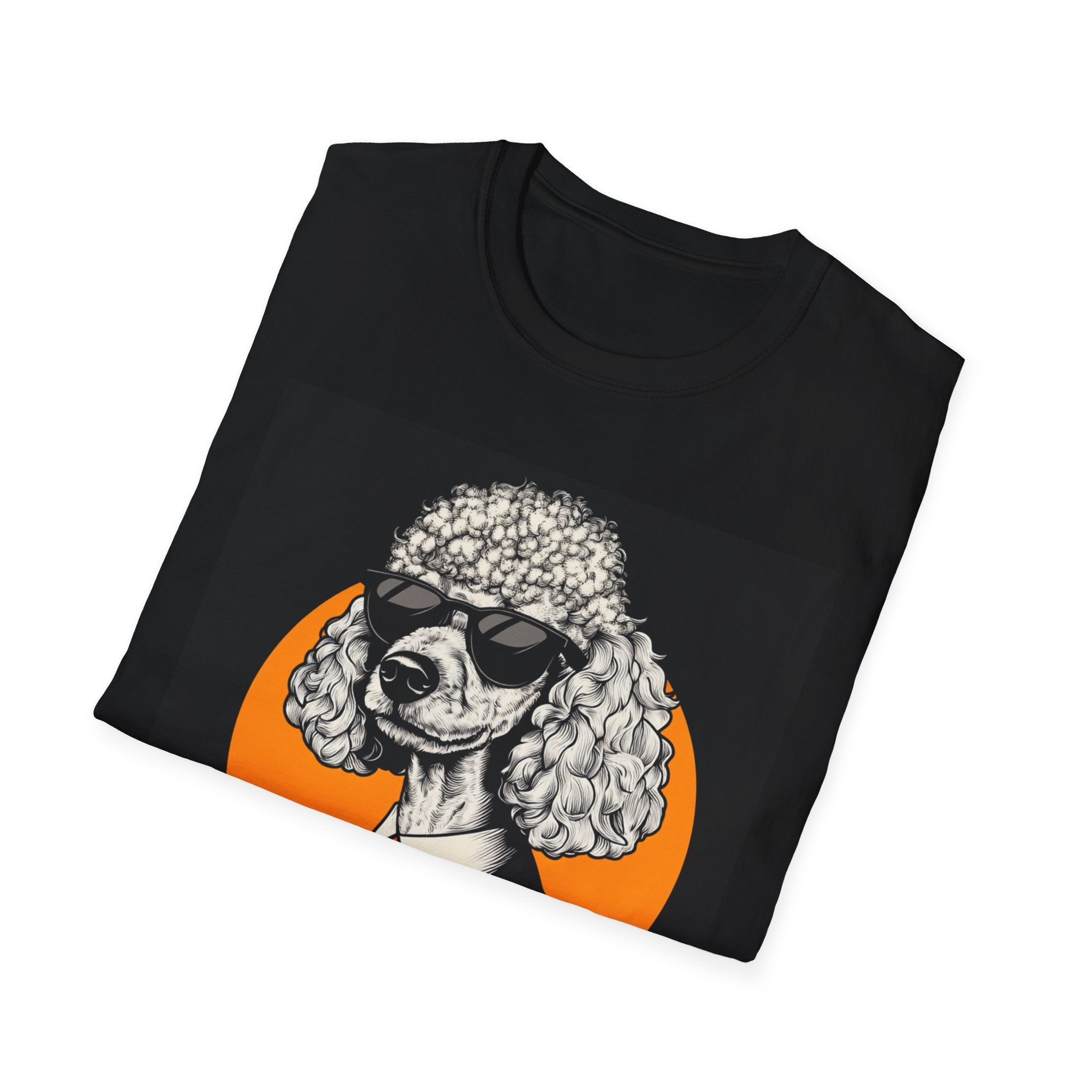 Stylish Poodle Graphic Tee, Cool Dog Lover Shirt, Funny Pet Apparel, Unisex Casual Top, Birthday Gift for Dog Owners