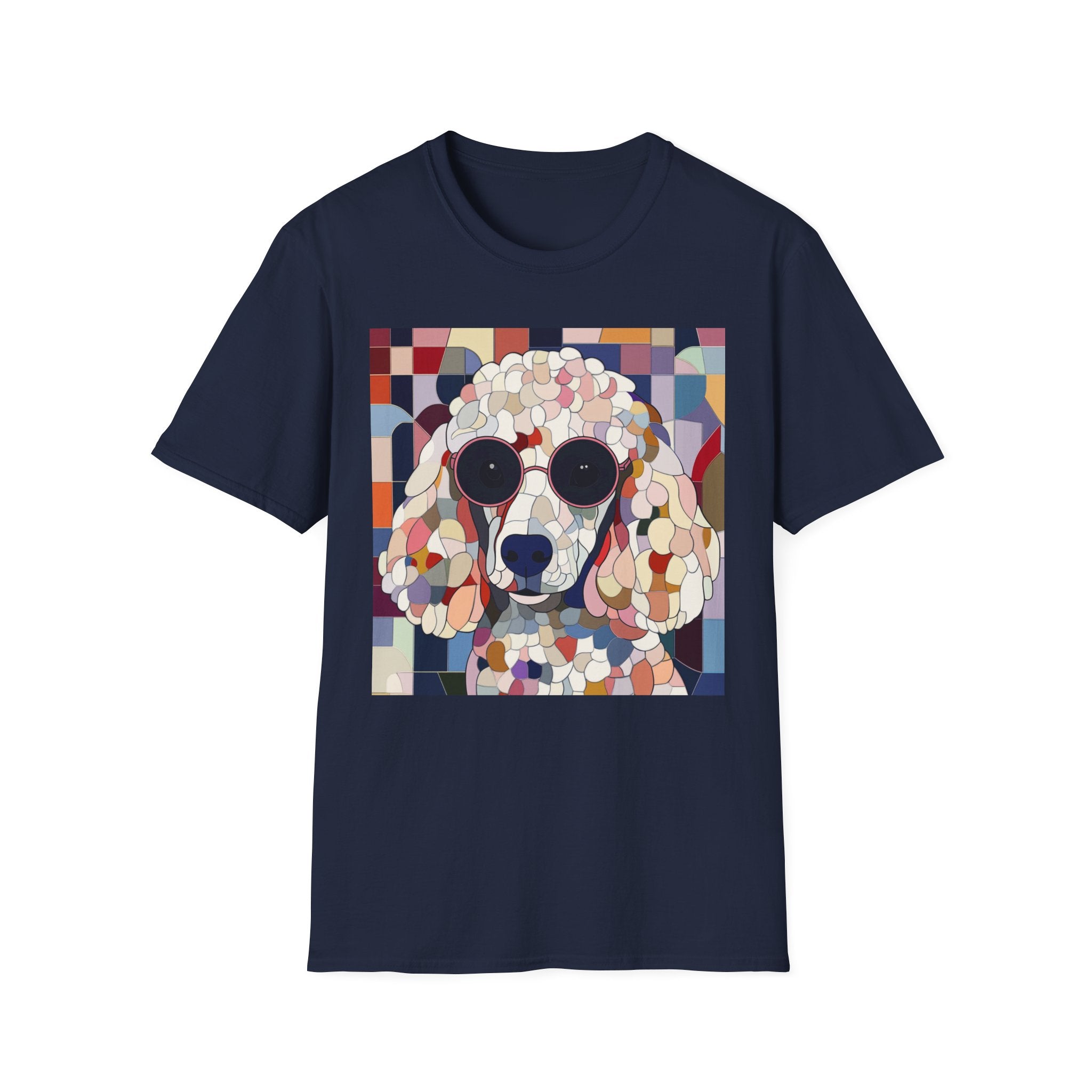 Cool Dog Art T-Shirt | Trendy Pet Lover Tee, Gift for Dog Owners, Summer Fashion, Dog Enthusiast Apparel, Casual Wear