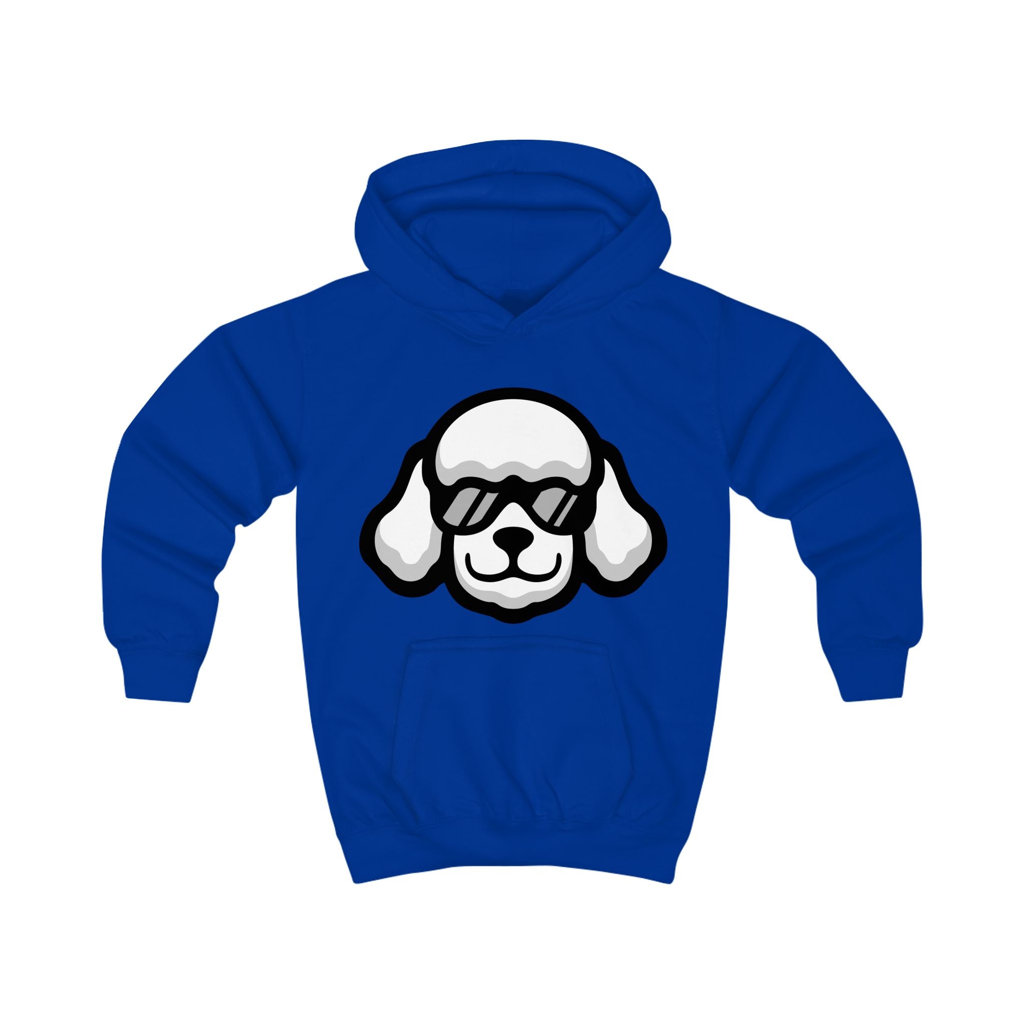 Cool Poodle Kids Hoodie – Cartoon Dog Sweatshirt | Soft, Fun Gift for Dog-Loving Kids | Poodleface Original