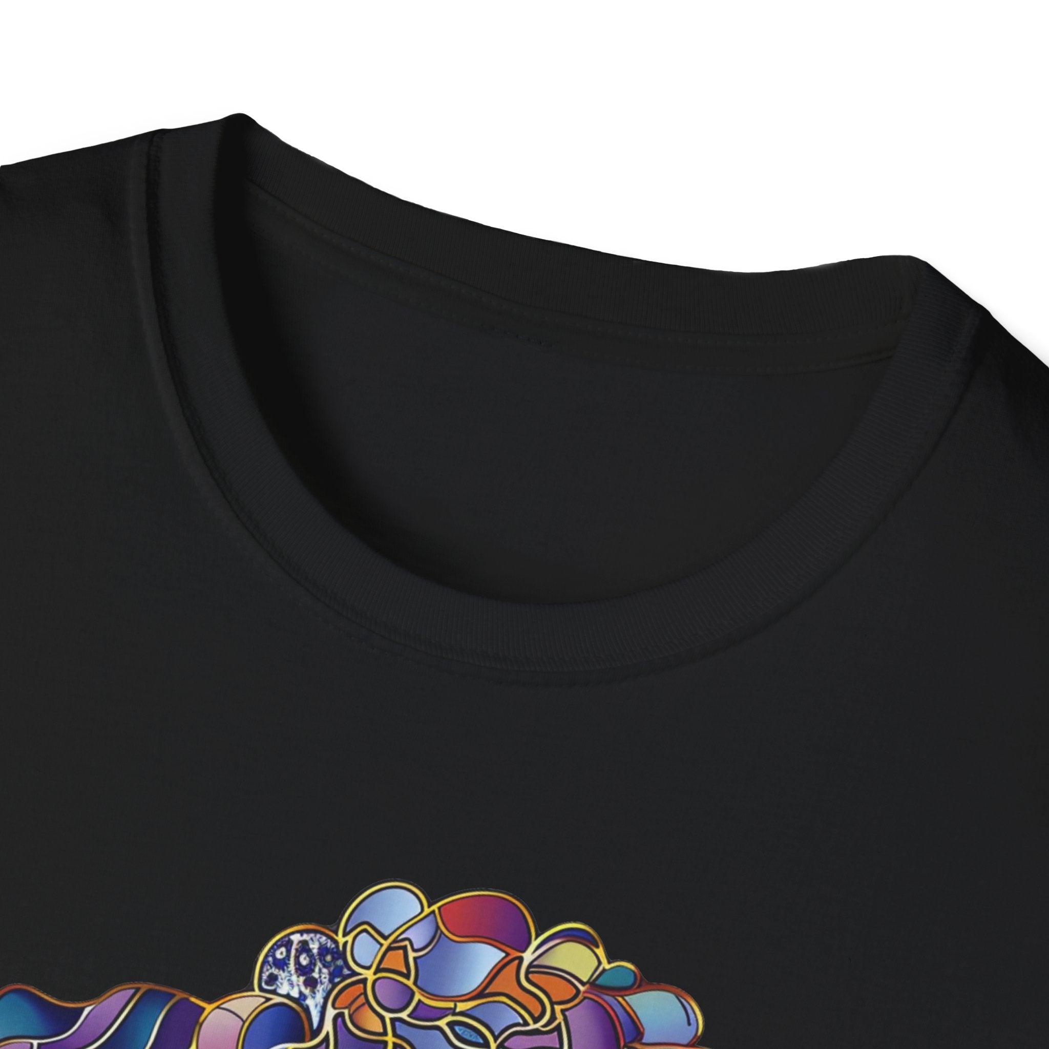 Colorful Dog Art T-Shirt, Cute Pet Lover Gift, Dog Mom Shirt, Fun Summer Tee, Unique Animal Lover Apparel