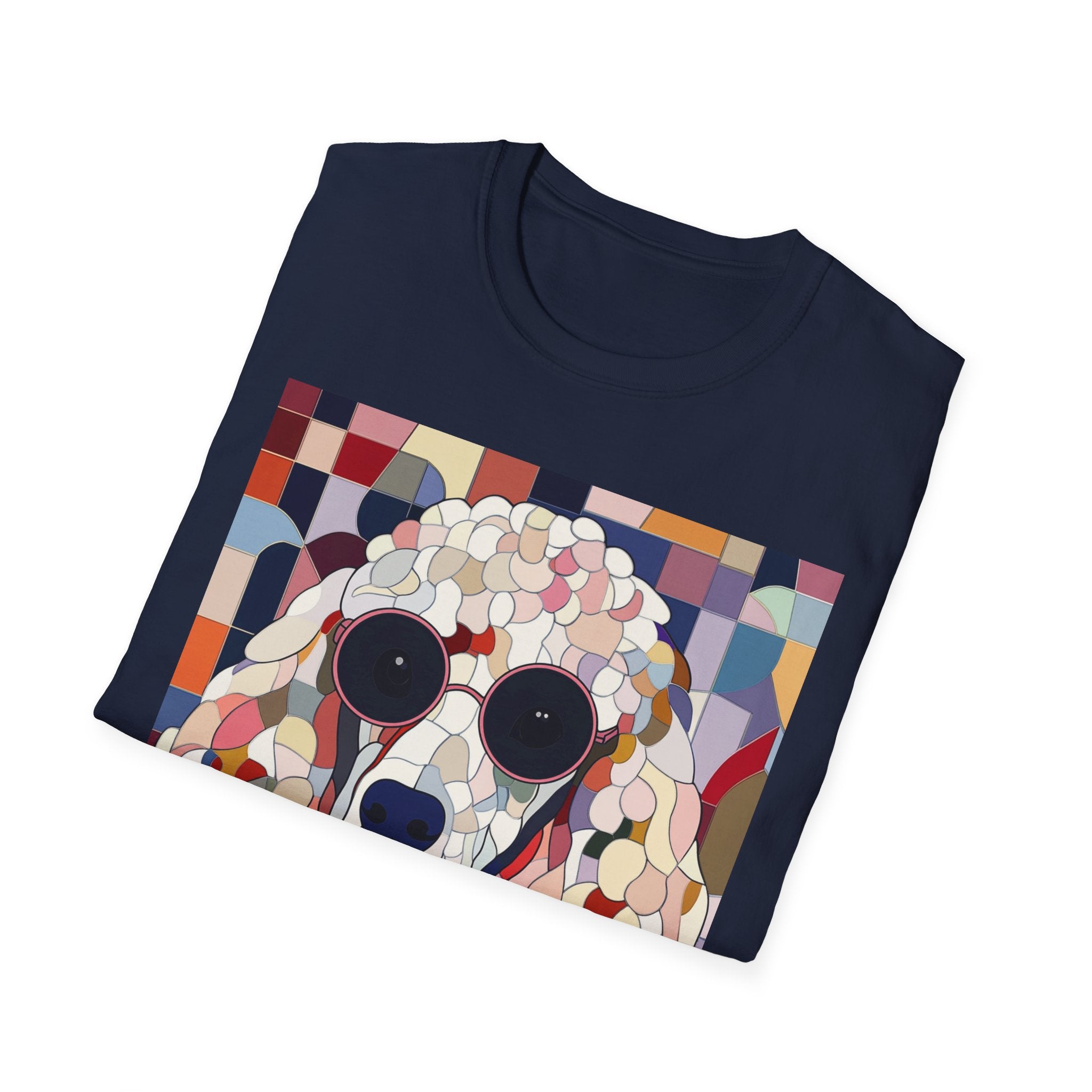 Cool Dog Art T-Shirt | Trendy Pet Lover Tee, Gift for Dog Owners, Summer Fashion, Dog Enthusiast Apparel, Casual Wear