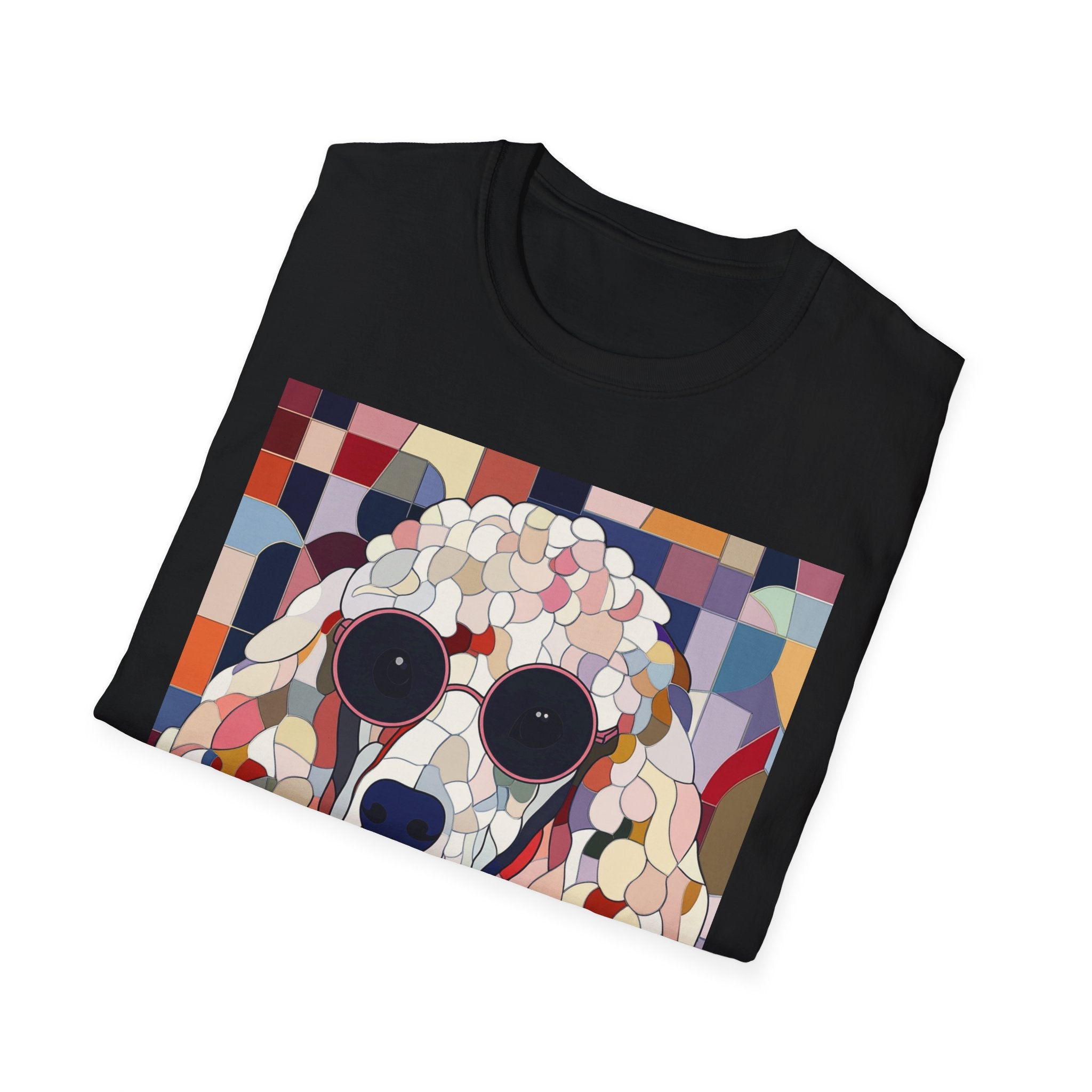 Cool Dog Art T-Shirt | Trendy Pet Lover Tee, Gift for Dog Owners, Summer Fashion, Dog Enthusiast Apparel, Casual Wear